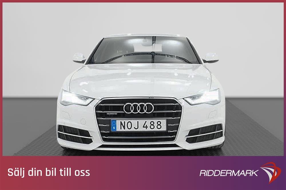 Audi A6 2.0 TDI 190hk Quattro S-Line Värmare Dragkrok Matrixexteriör