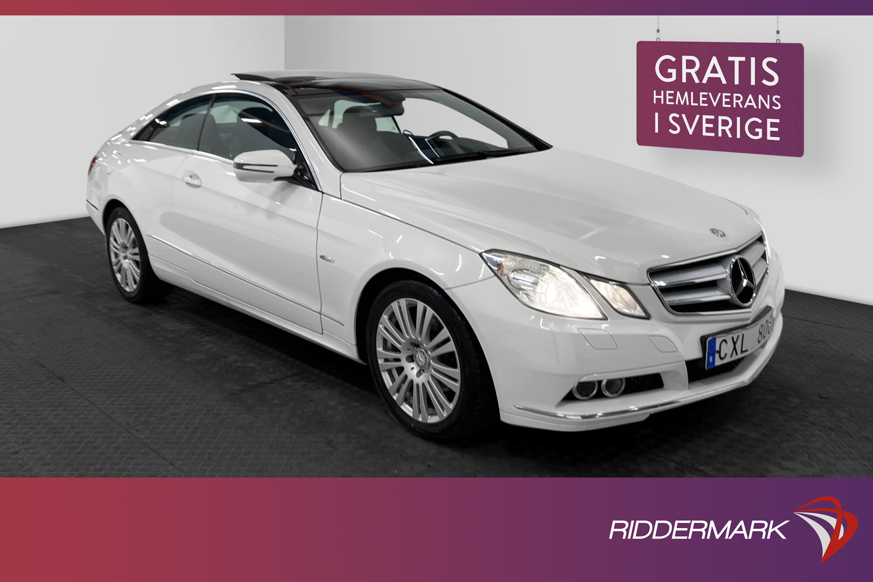 Mercedes-Benz E-Klass Coupé 204hk 5G-Tronic