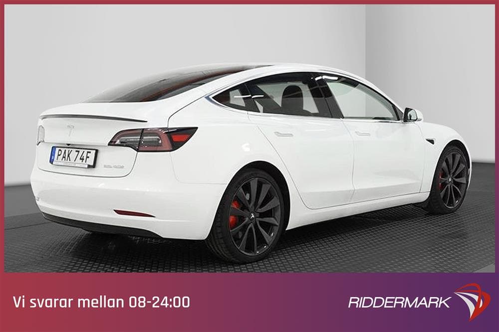 Tesla Model 3 Performance AWD 510hk