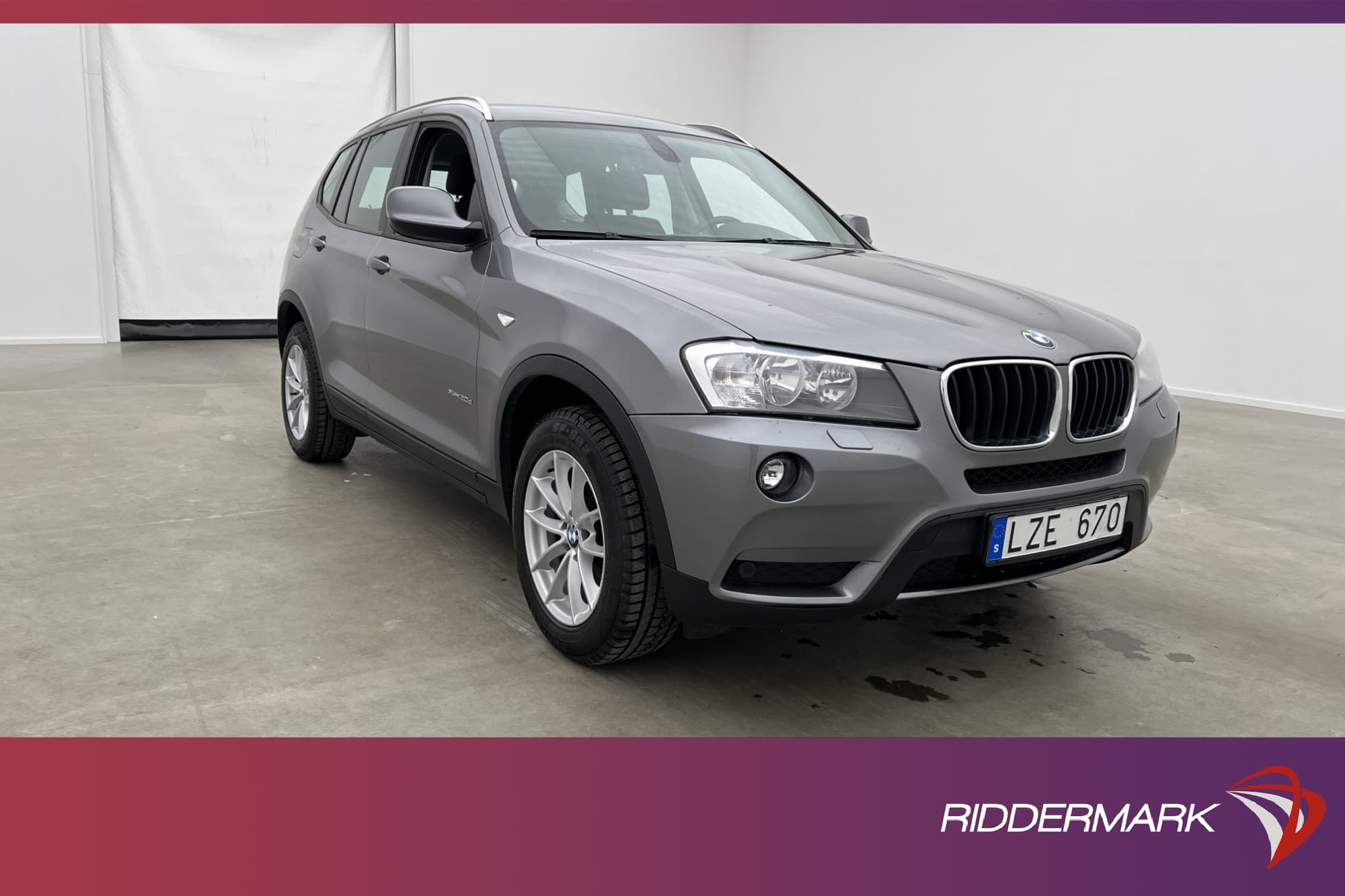 BMW X3 xDrive20d 184hk Dragkrok 2 Brukare 0,56l/mil