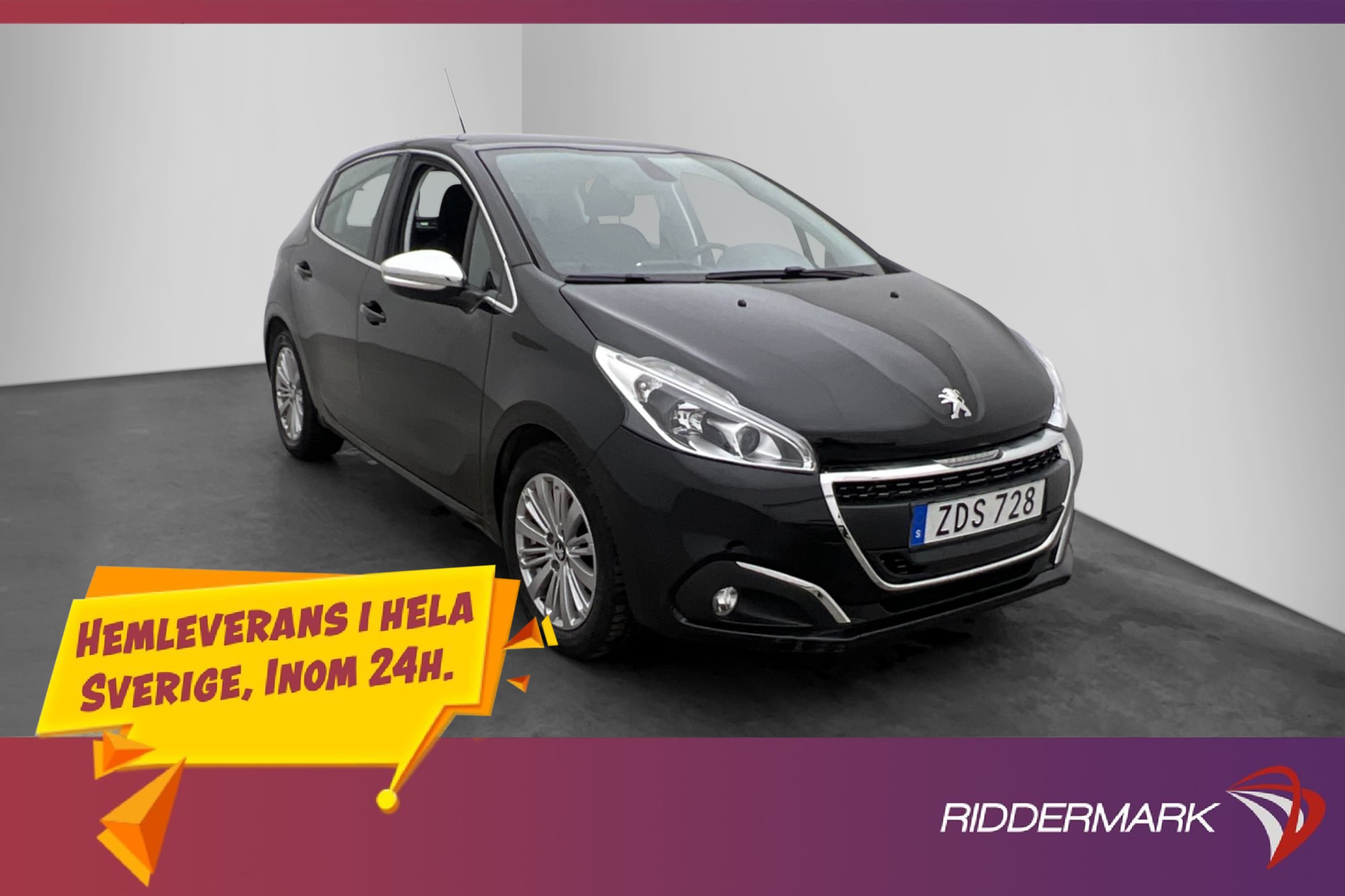 Peugeot 208 1.2 PureTech 110hk Allure CarPlay Sensorer