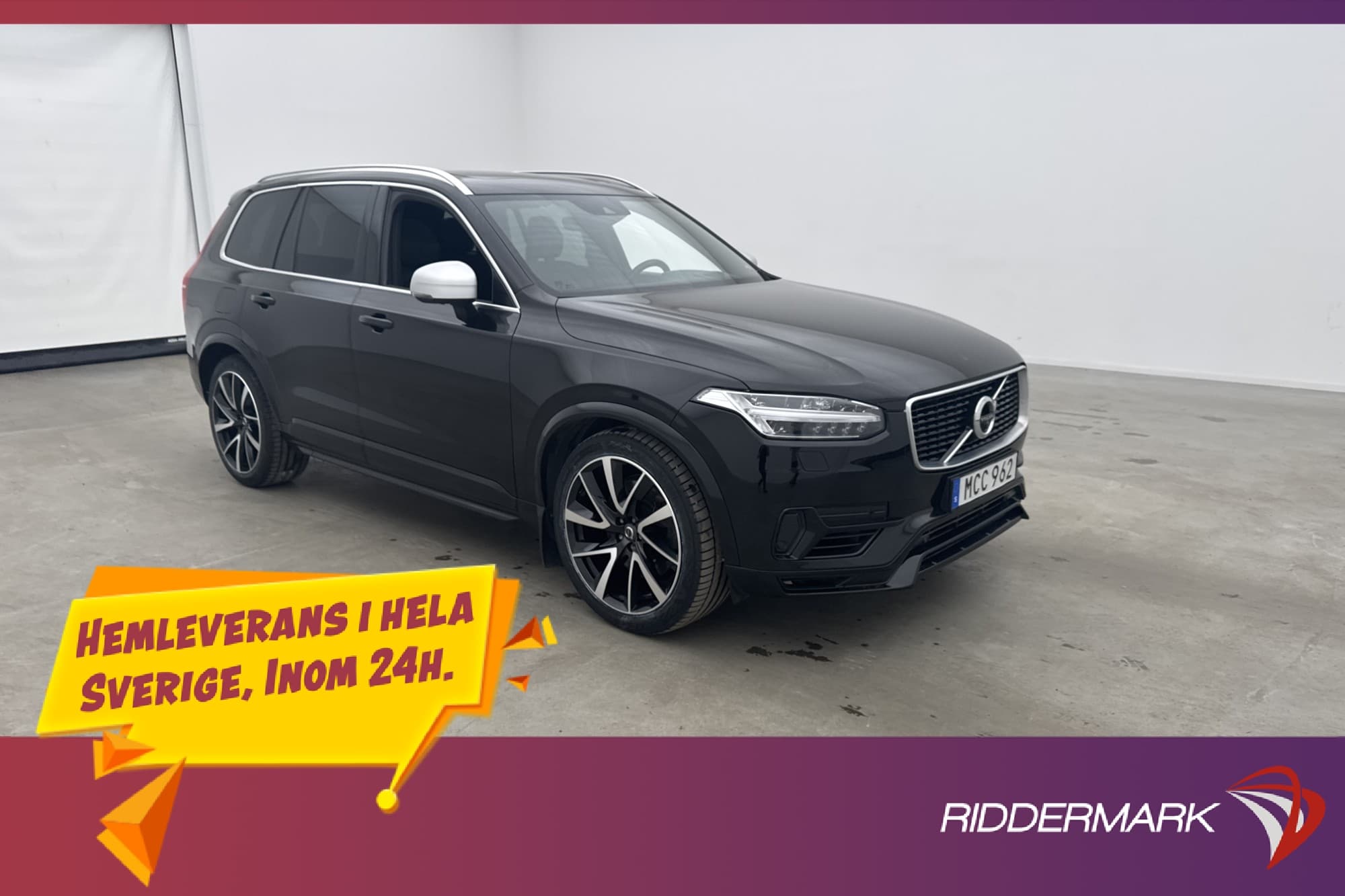 Volvo XC90 T8  R-Design Värmare 7-Sit Panorama Drag 360° HUD