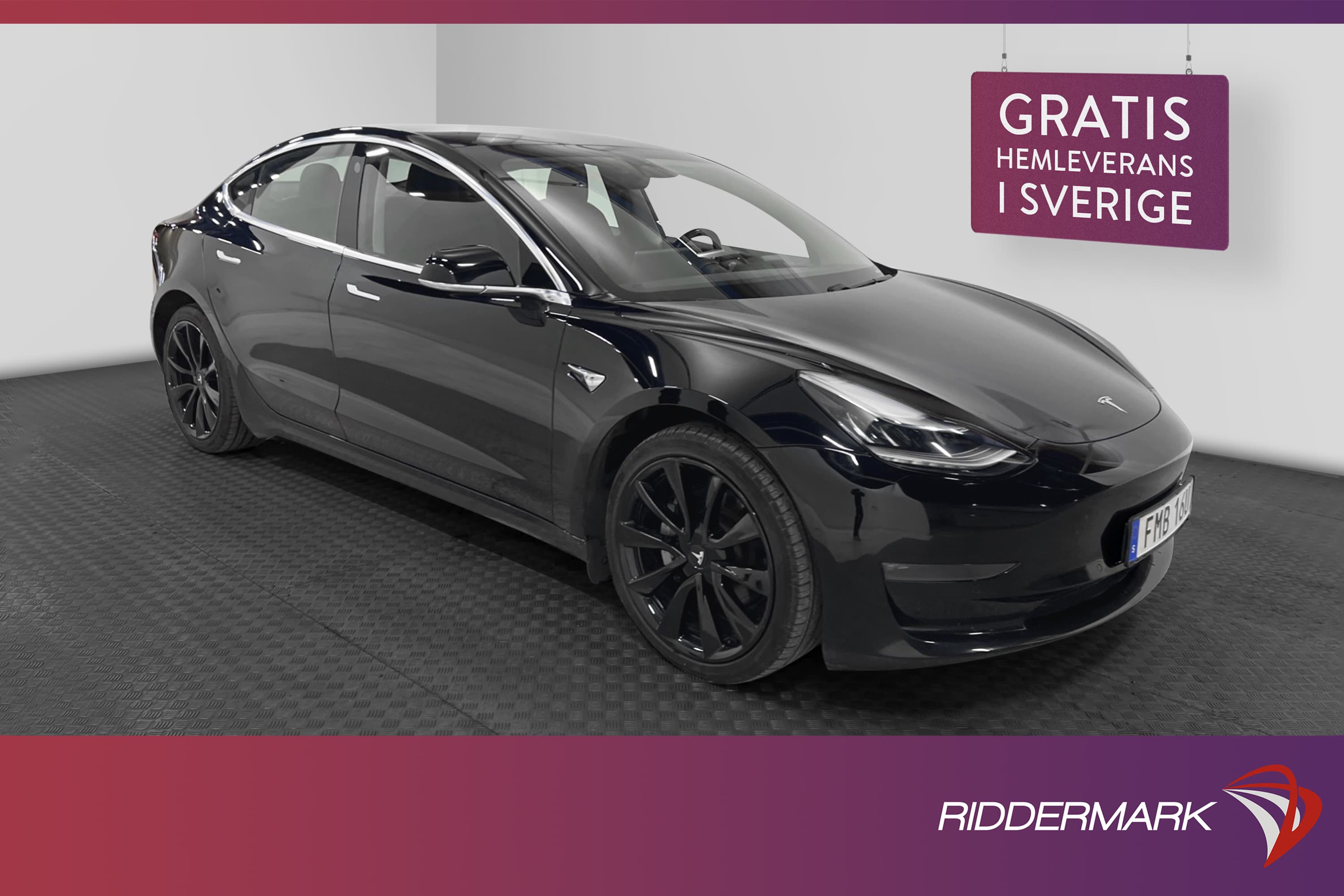 Tesla Model 3 Long Range AWD 440hk