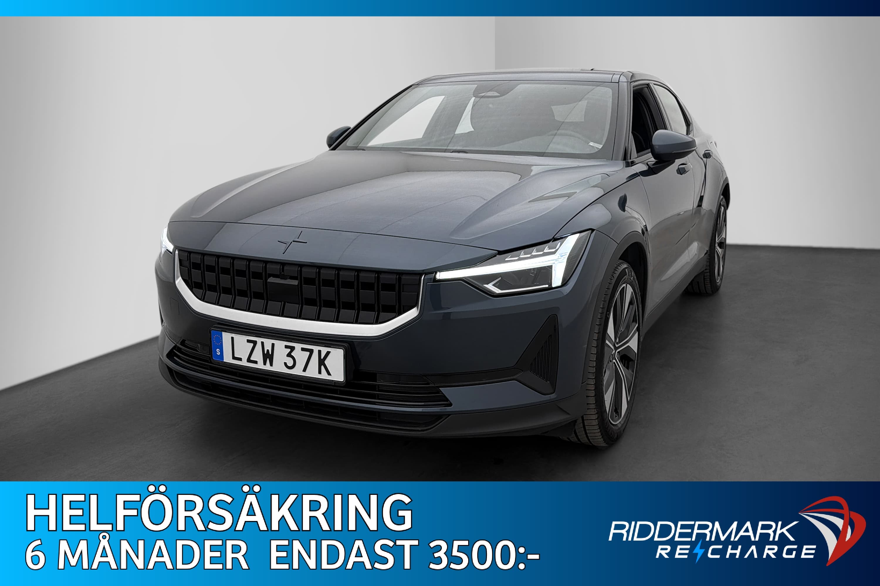 Polestar 2 Long Range Single Motor 231hk Plus H/K Pano MOMS