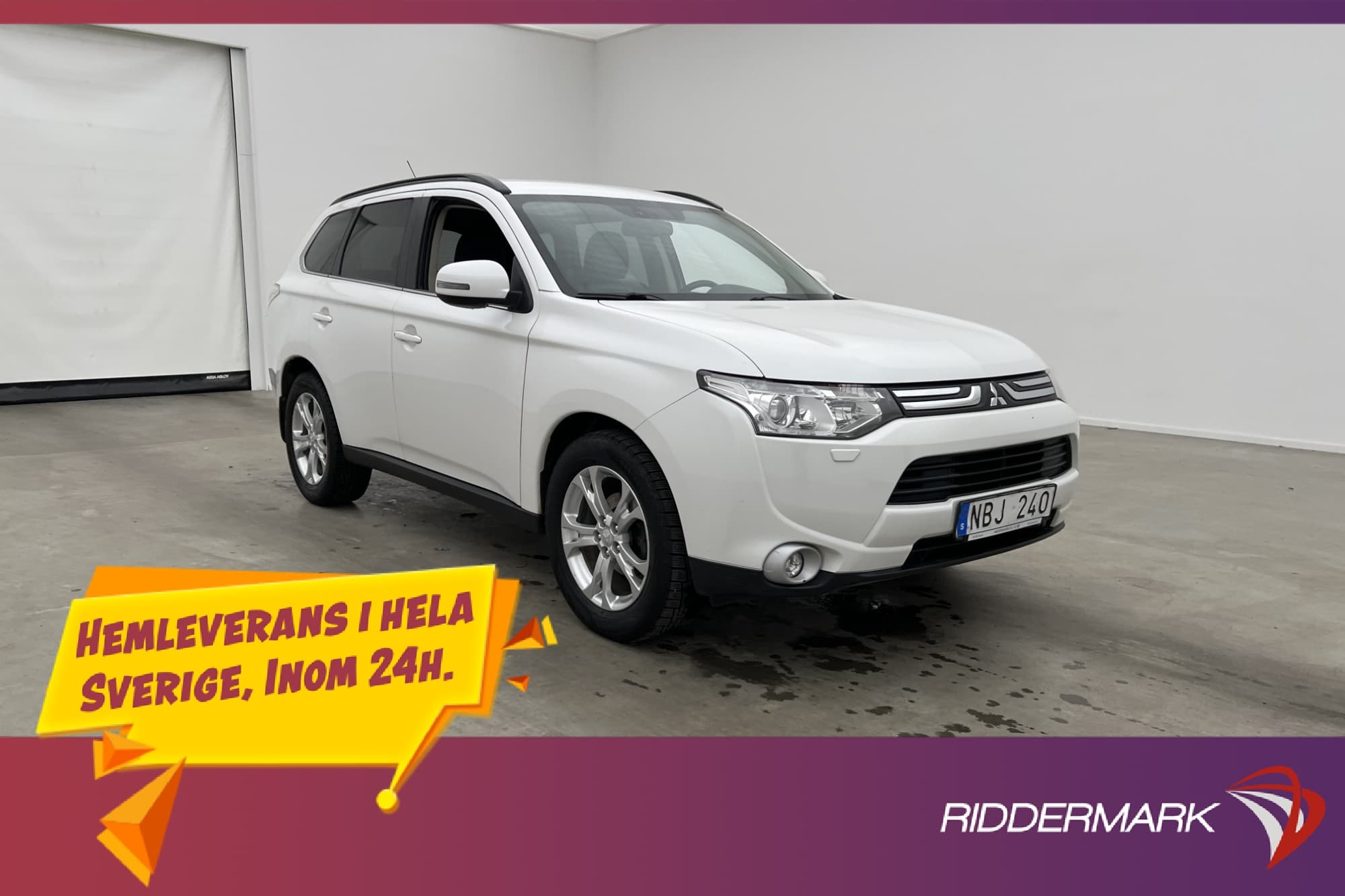 Mitsubishi Outlander 2.0 150hk AWD 7Sits M-Värm Skinn Kamera