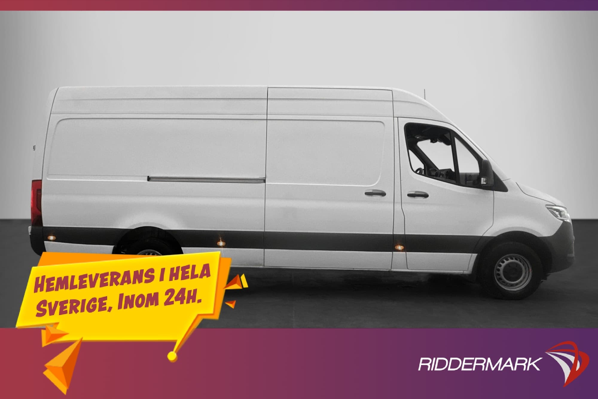 Mercedes-Benz Sprinter L3H2 315 Värm Drag LED B-Kamera MOMS