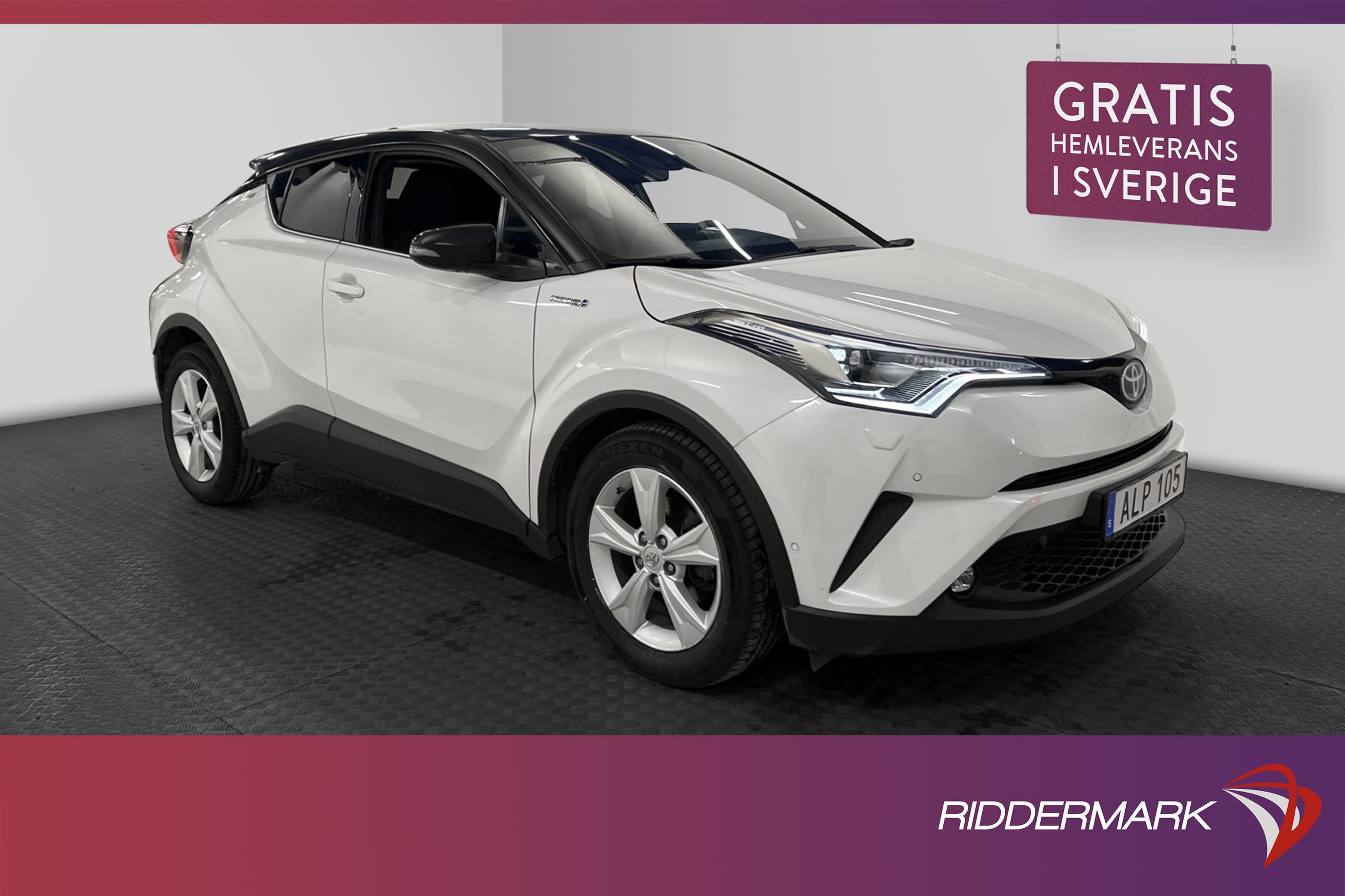 Toyota C-HR Hybrid 122hk Executive Teknik JBL Kamera Välserv