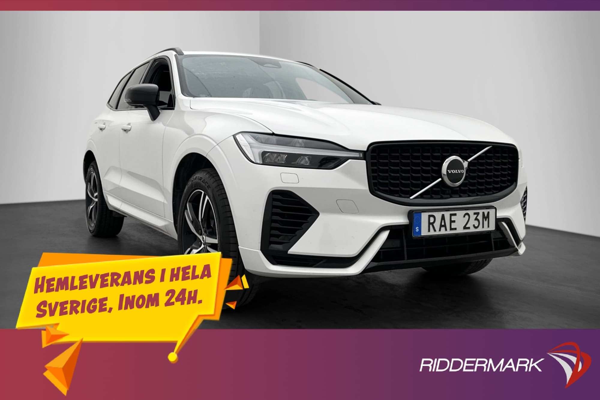 Volvo XC60 LongRange T6 AWD Plus Dark Pano Värmare Drag H/K