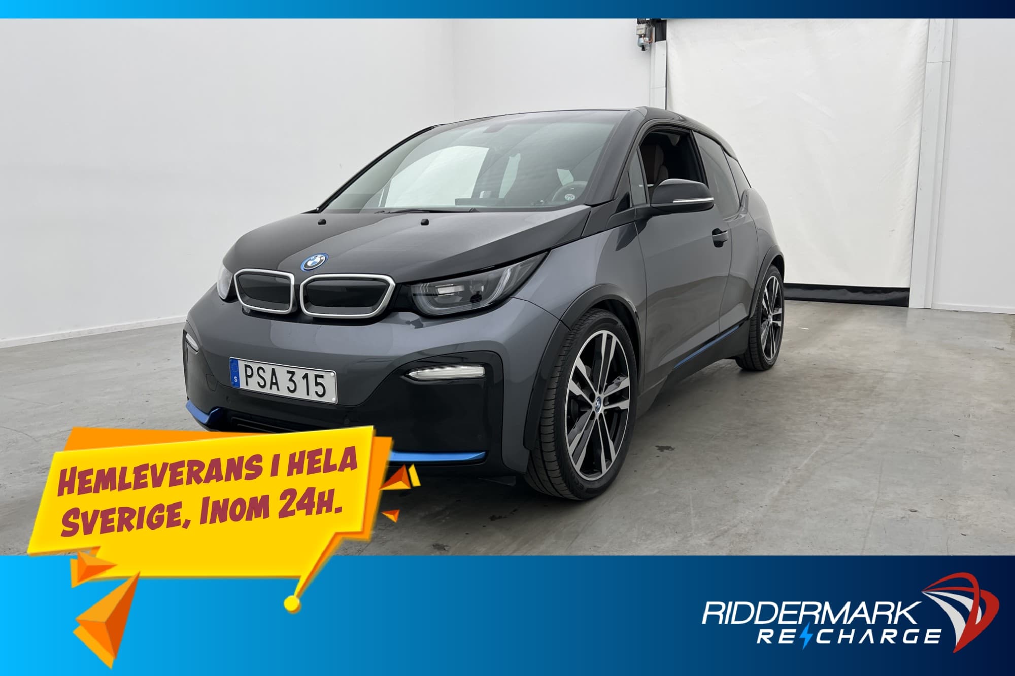 BMW i3s 94 Ah, 183hk Comfort Advanced Värmare Taklucka H/K