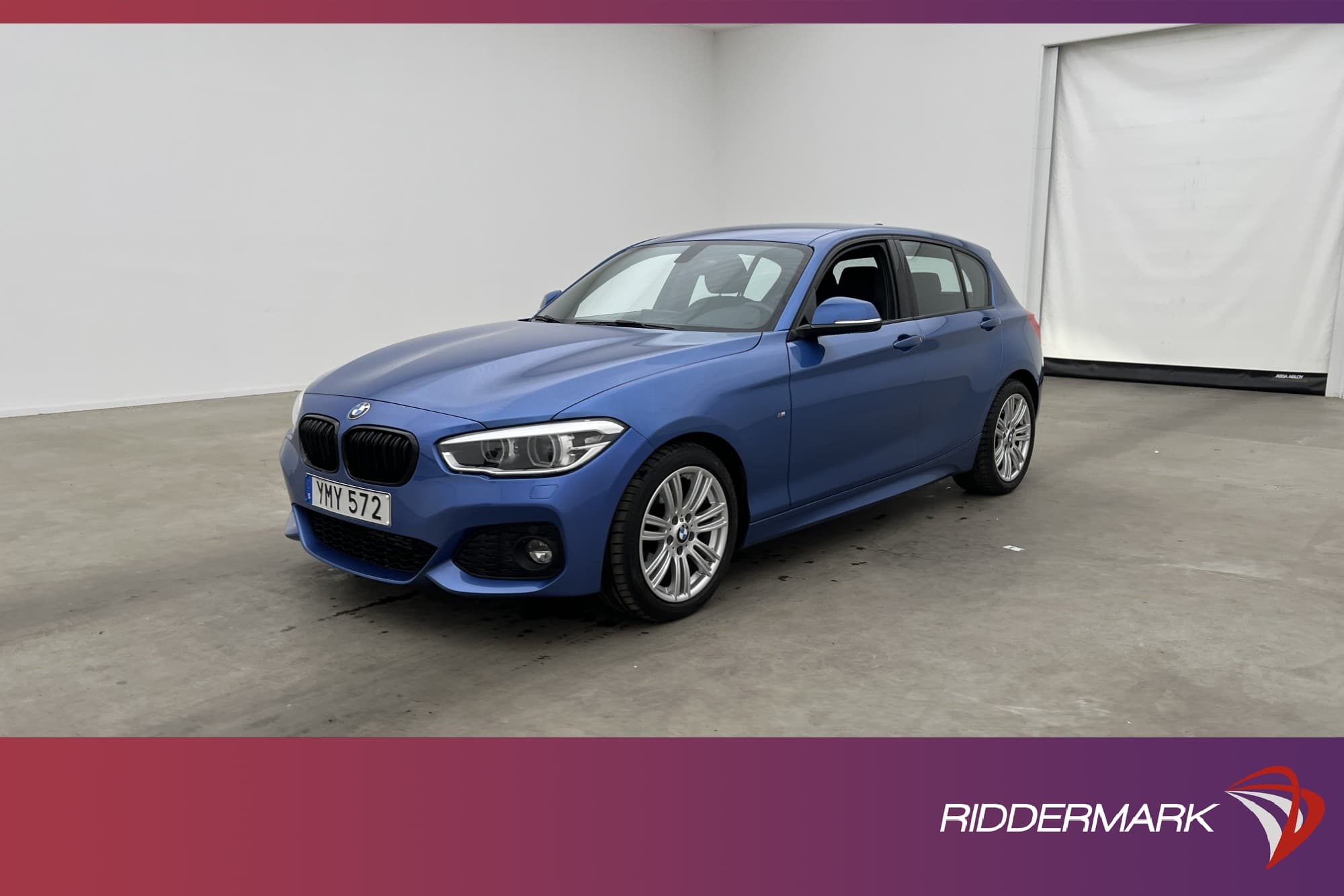 BMW 118 d 150hk M Sport Navigation Sensorer Rattvärme