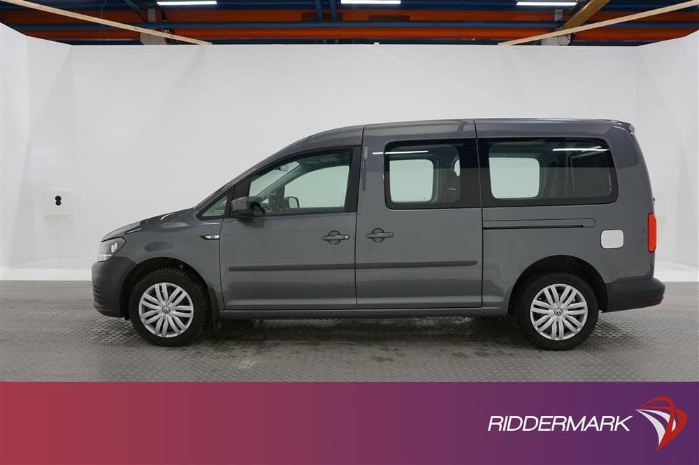 Volkswagen Caddy Maxi Life 2.0TDI 102hk Eu6 Handikapp Ramp