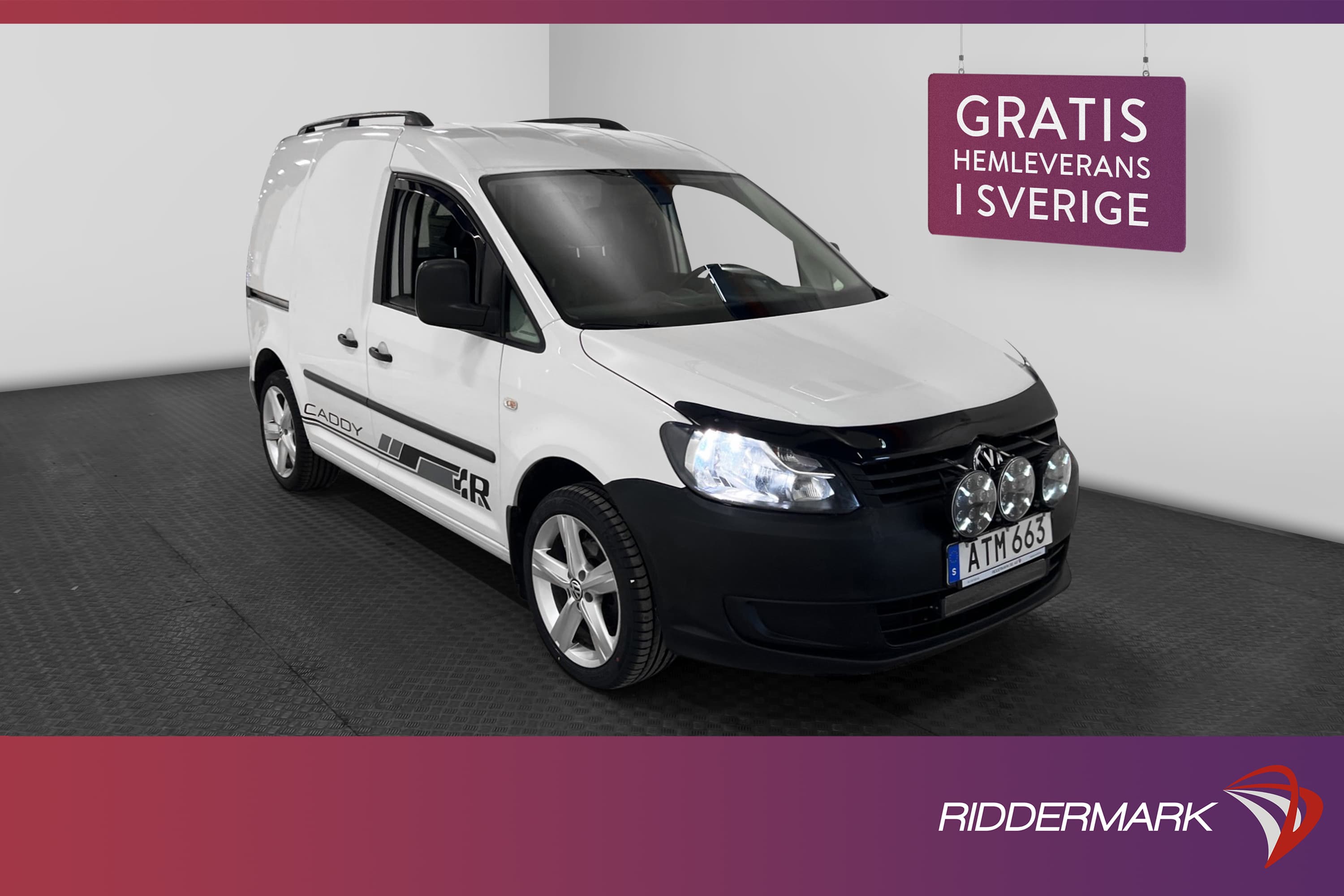 Volkswagen Caddy 1.6 102hk DSG Värmare Dragkrok V-inredd