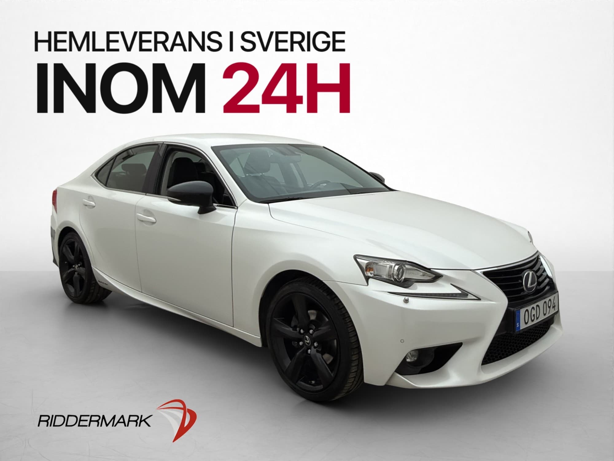 Lexus IS 300h Special Edition Kamera Halvskinn Rattvärme