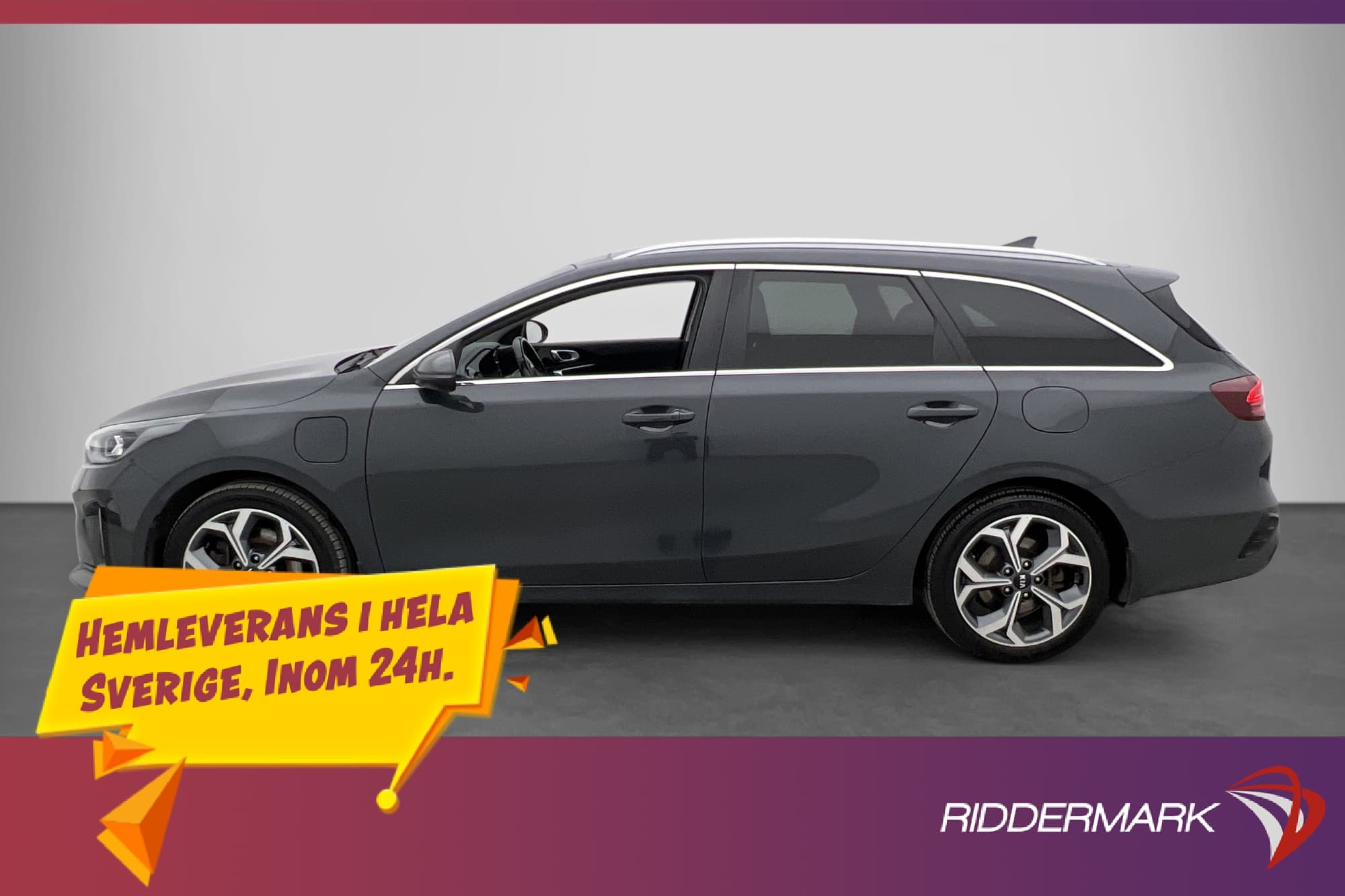 Kia Ceed SW Plug-In Advance Plus 2 T-lucka Skinn Dragkrok 