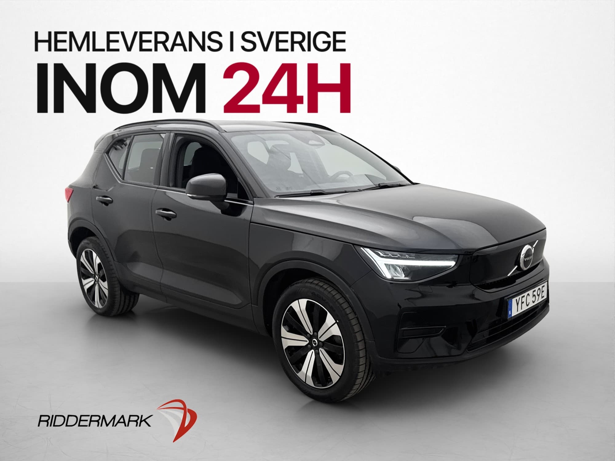 Volvo XC40 Recharge Single Motor 231hk Core Värm Kamera MOMS