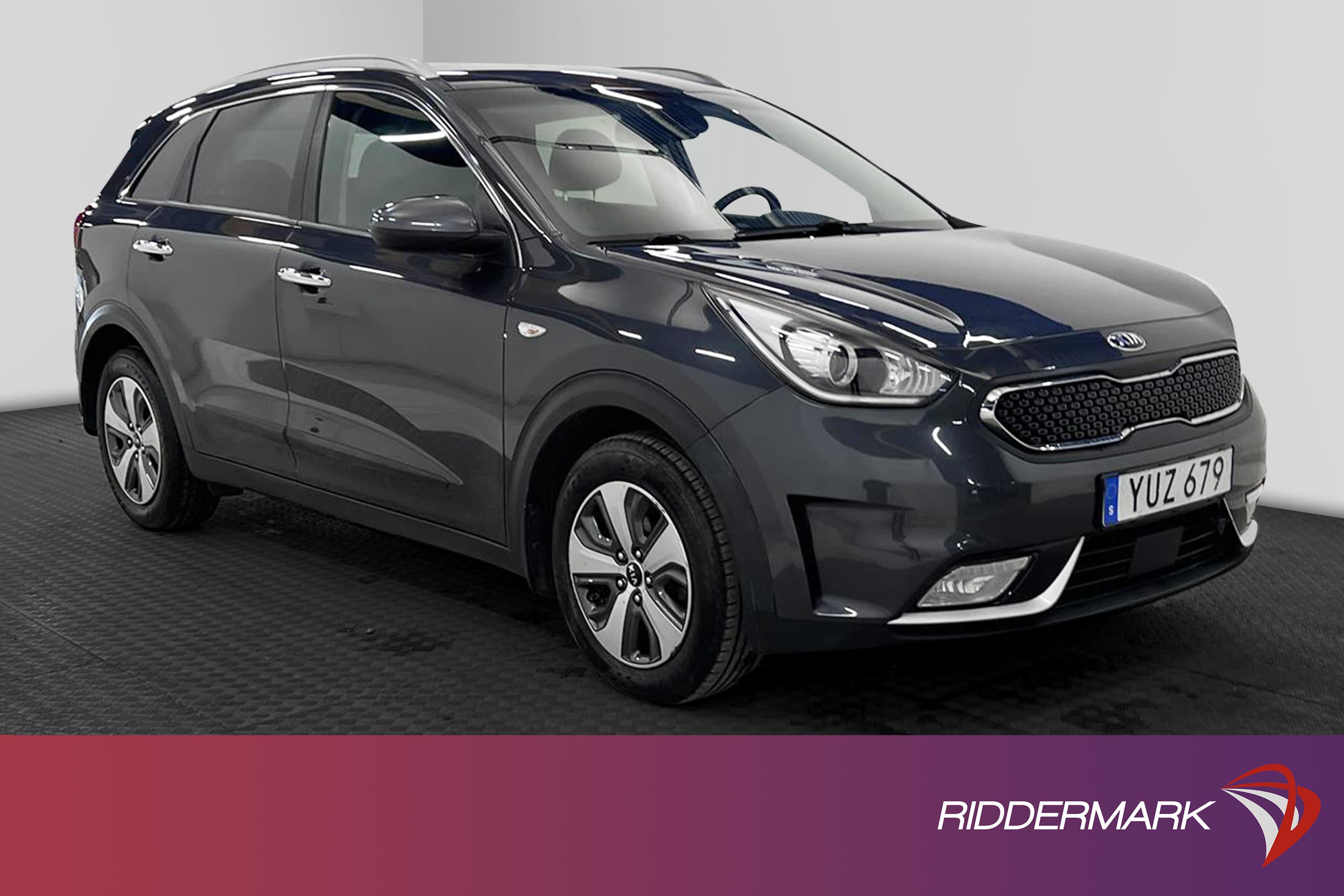 Kia Niro Hybrid 141hk M&K-Värmare Navi B-Kamera Carplay