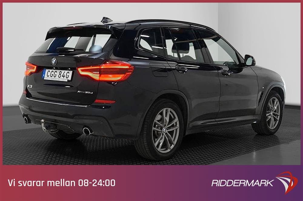 BMW X3 xDrive30d 265hk Innovation D-Värm H/K HUD Navi Skinnexteriör