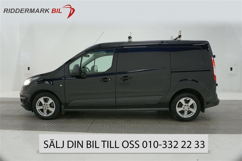Ford Connect 1.6TDCi 3sits 95hk LWB Värmare Inredning 