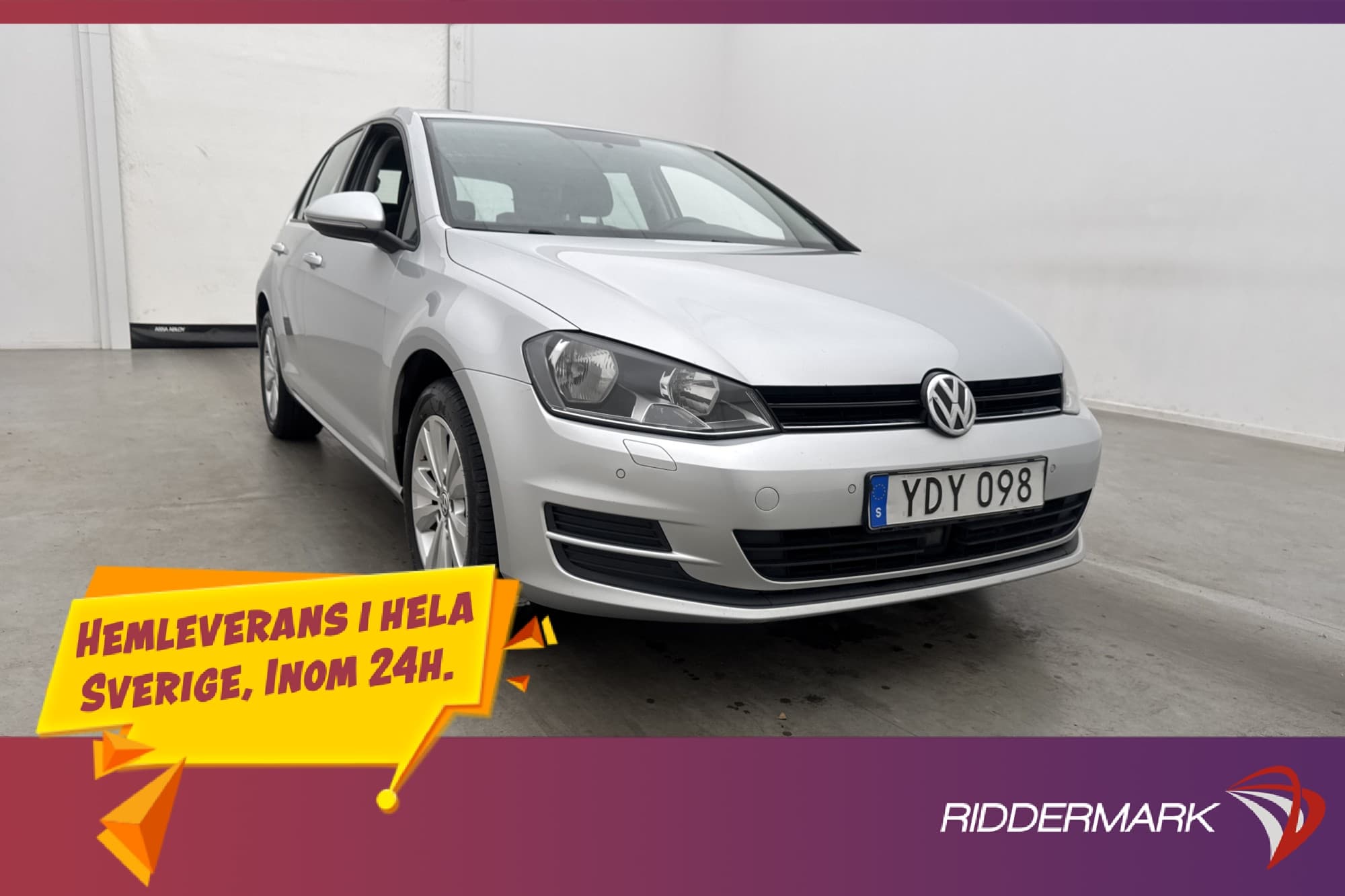 Volkswagen Golf 1.2 TSI 110hk CarPlay Sensorer Adaptiv-Fart 