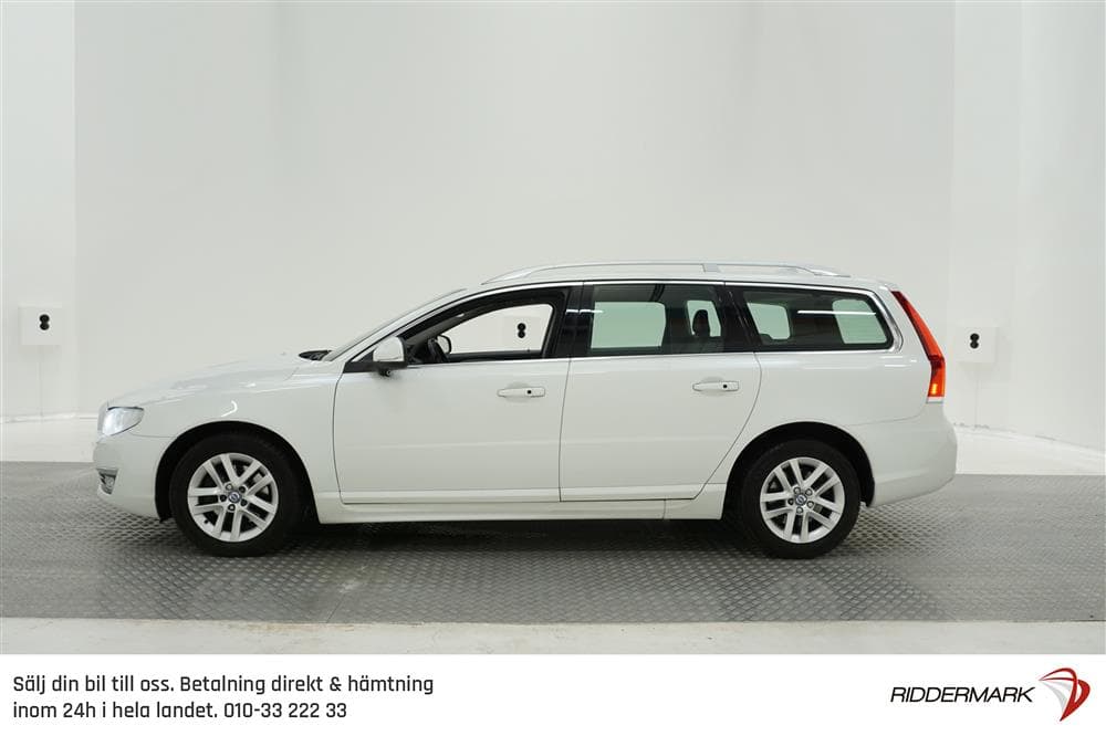 Volvo V70 D4 181hk Summum D-Värm Skinn BLIS VoC 0,45l/milexteriör