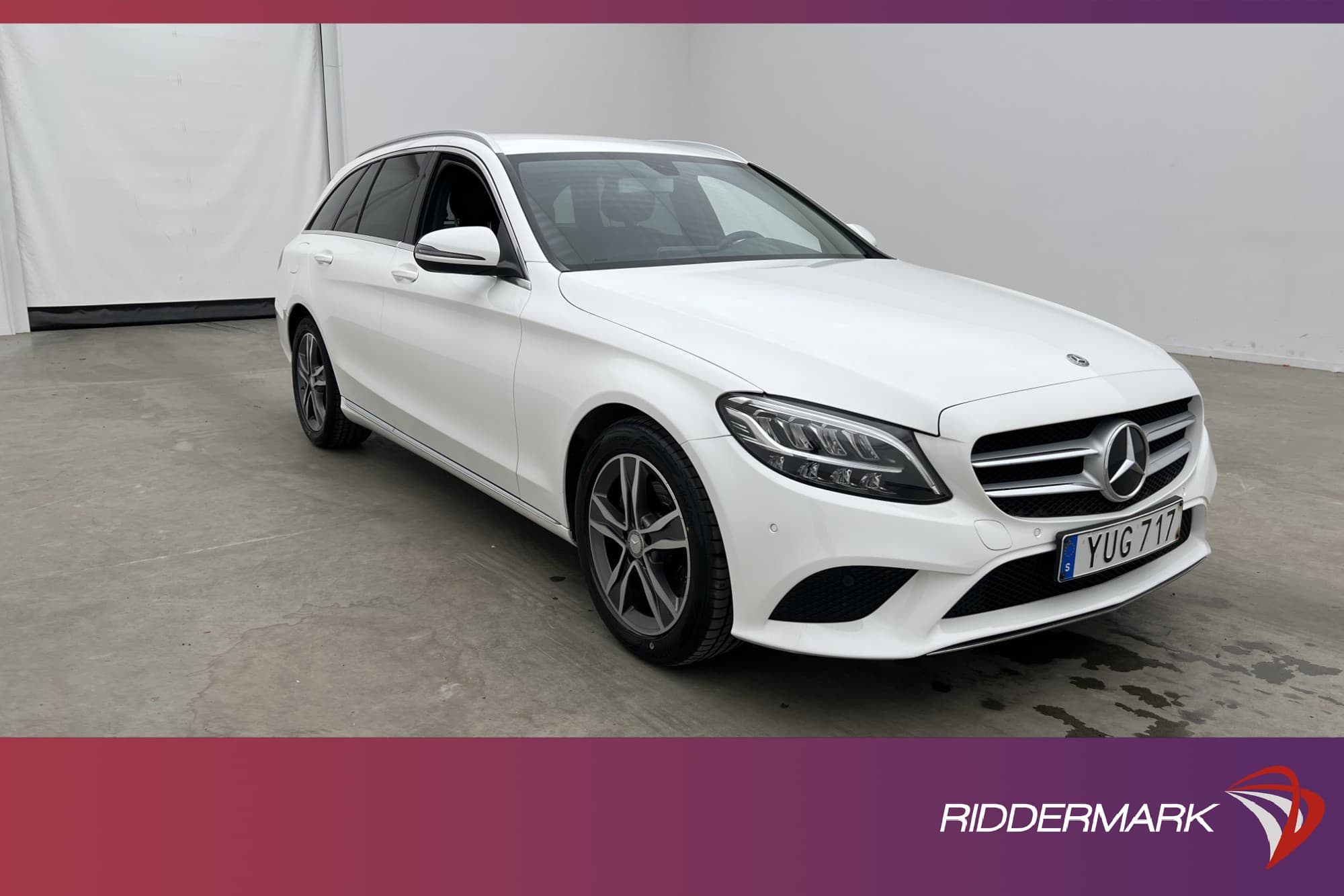 Mercedes-Benz C 200 d 150hk Navi B-Kamera Värmare Drag
