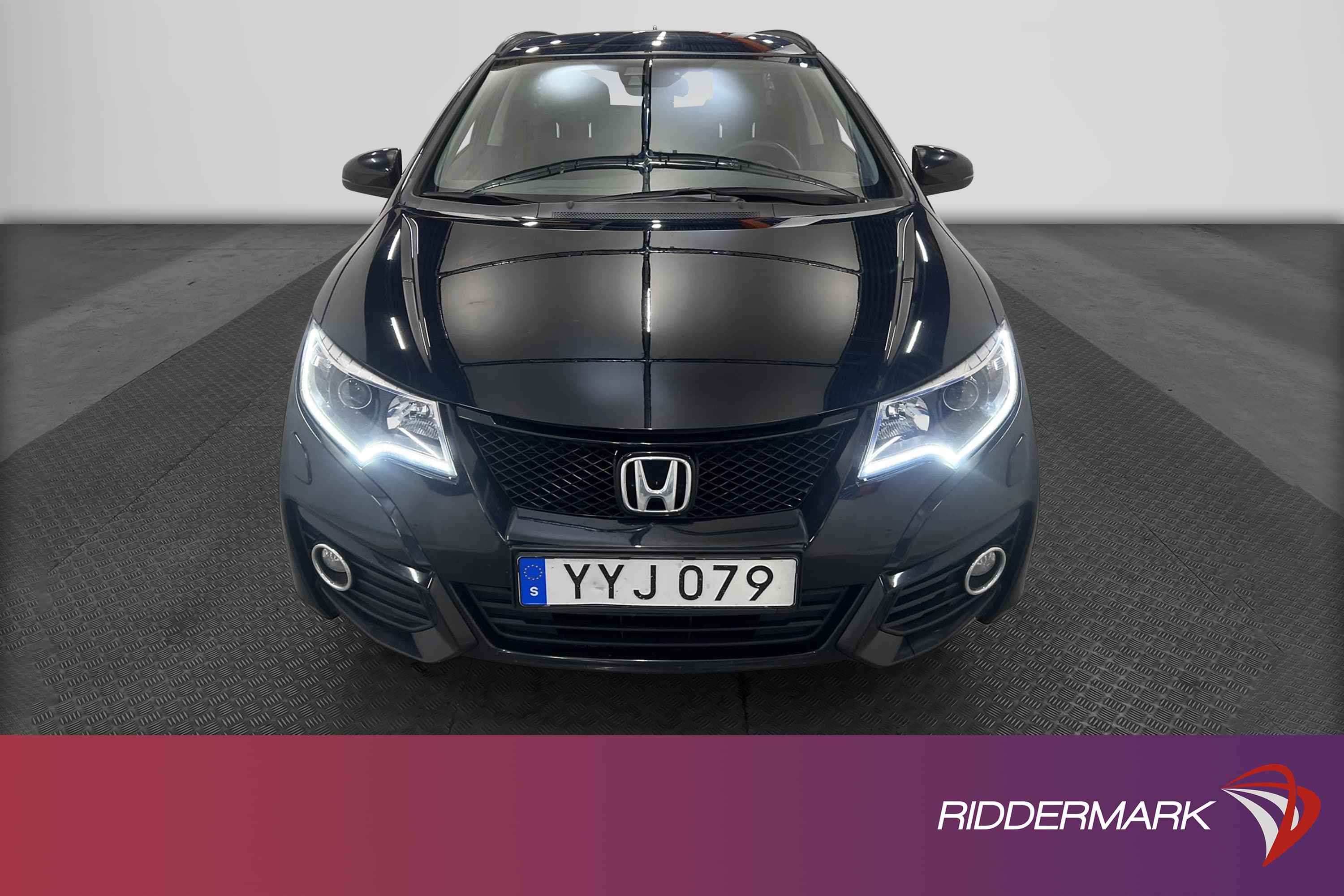 Honda Civic 1.6 i-DTEC 120hk 1 Brukare Låg Skatt 0,38L/mil