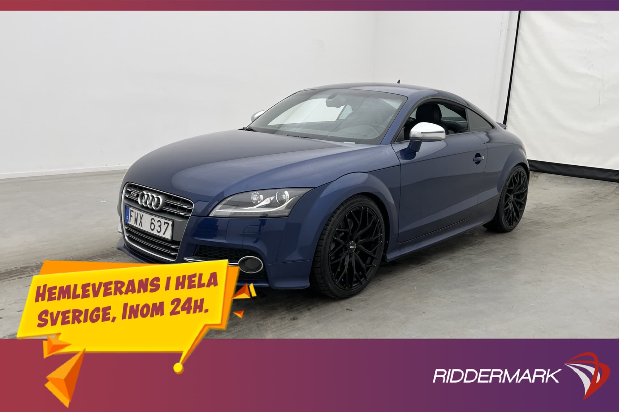 Audi TTS Coupé 2.0 TFSI quattro 272hk BOSE Elstolar