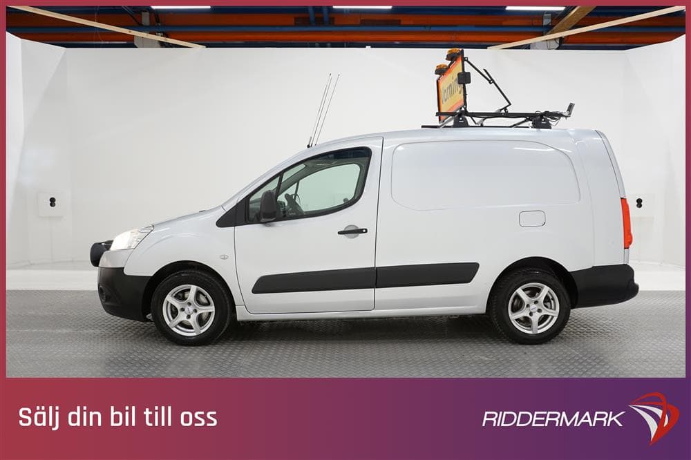 Peugeot Partner 1.6 HDI Aut 90hk L2 Drag Moms