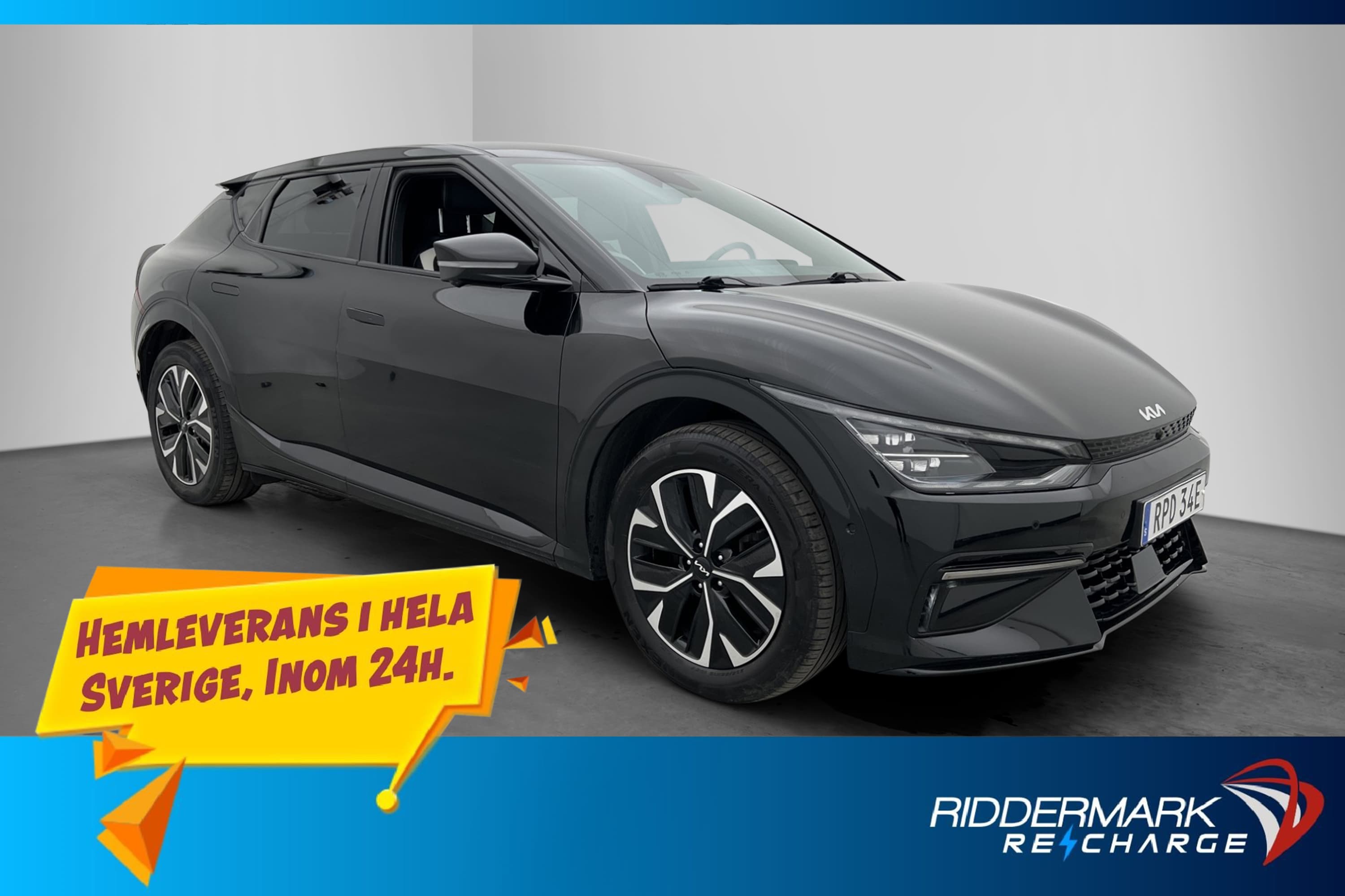 Kia EV6 77.4 kWh AWD GT-Line Meridian HUD 360° Dragkrok MOMS