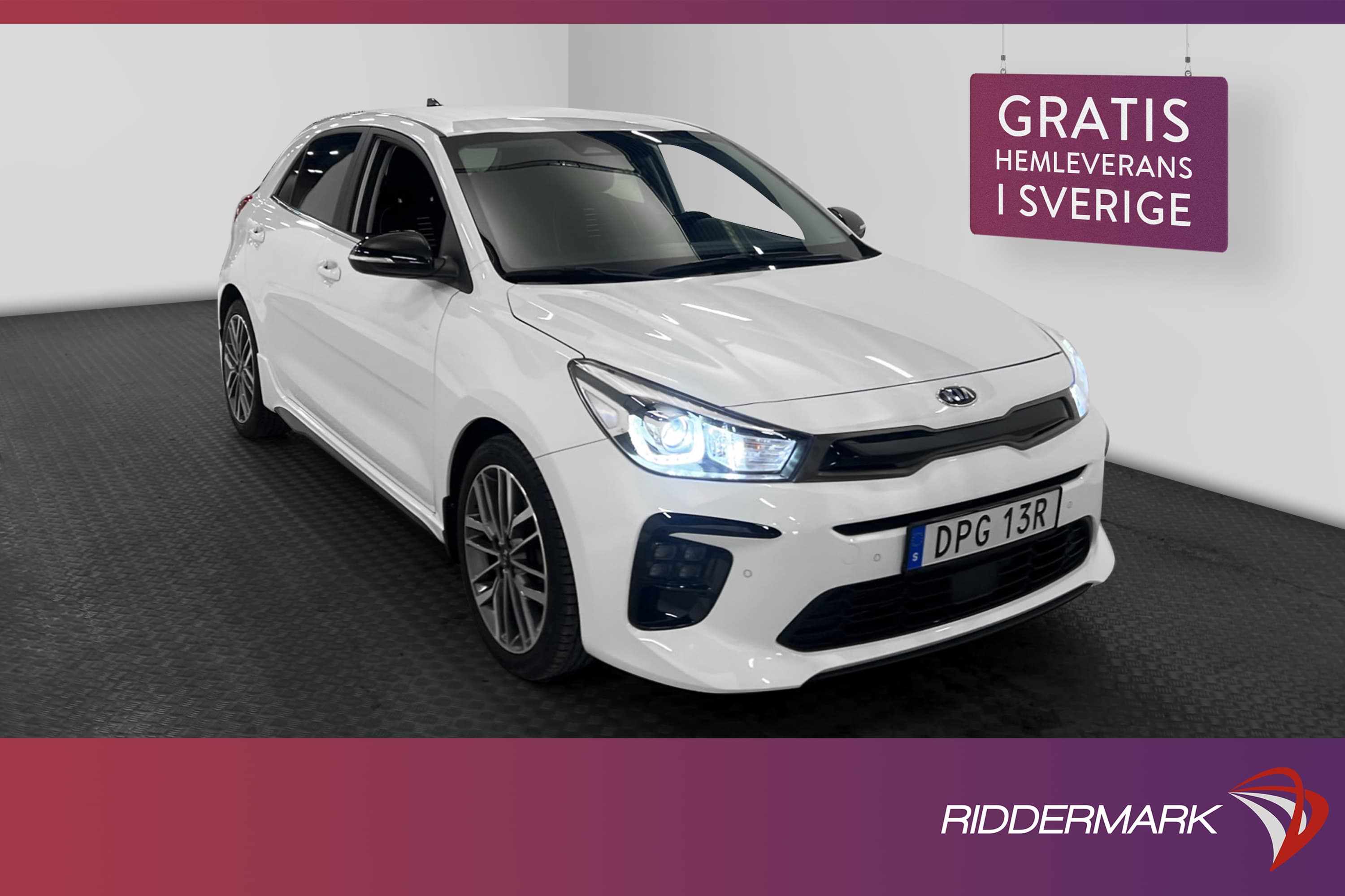 Kia Rio 1.0 T-GDI 120hk GT-Line Advanced Plus Kamera Carplay