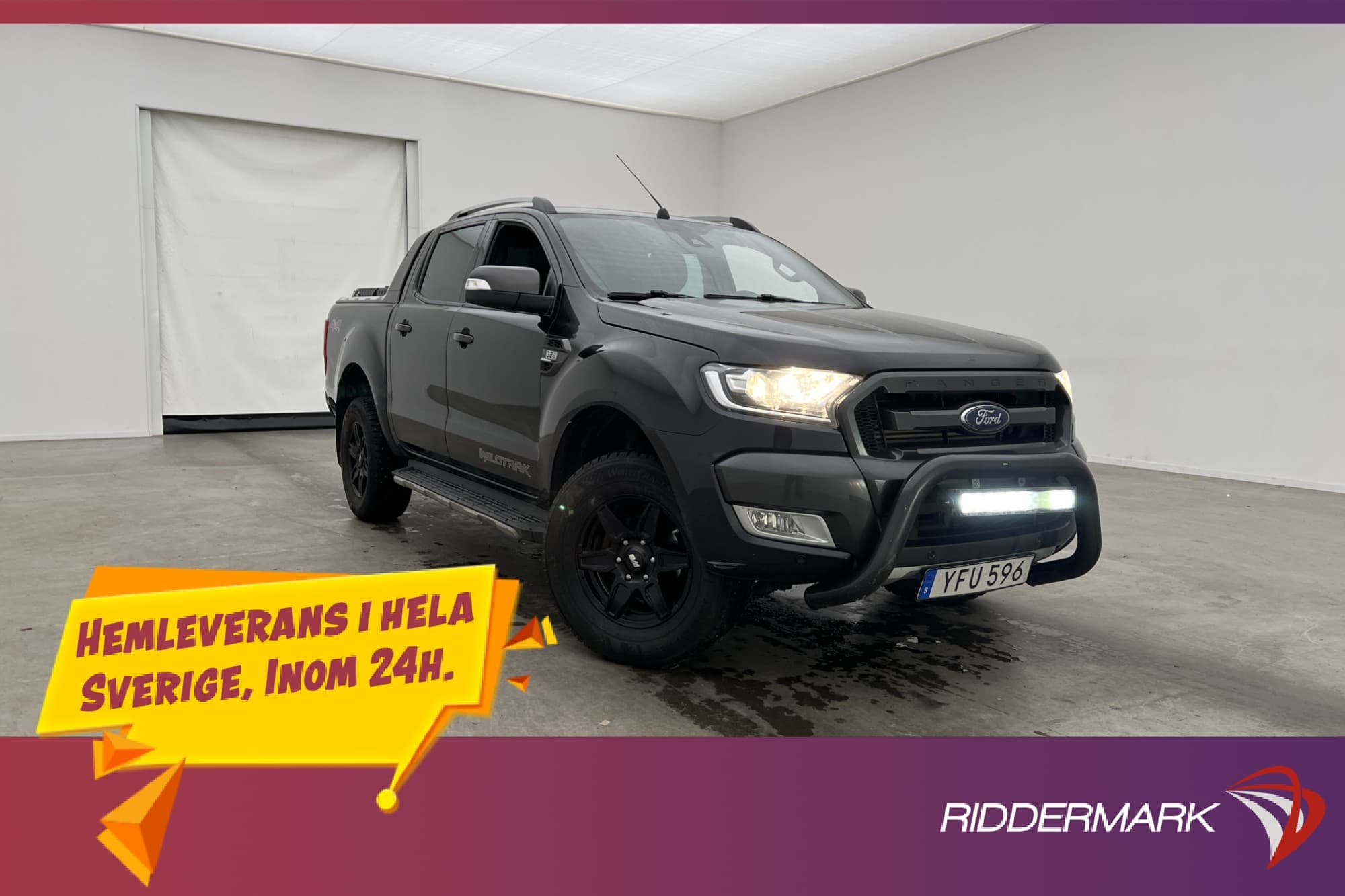 Ford Ranger Wildtrak 3.2 4x4 Värmare Drag Diff Kamera ALMECO