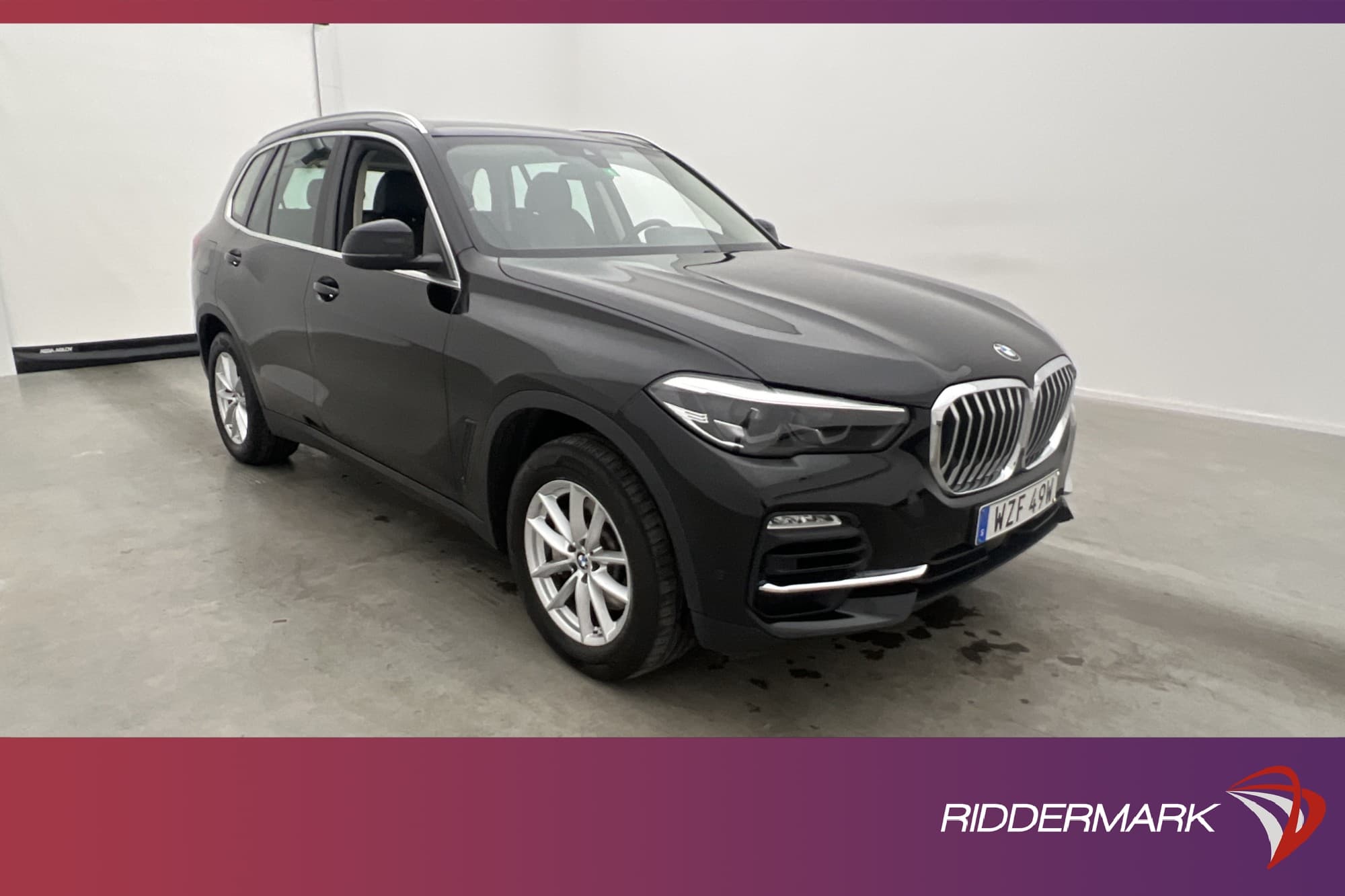 BMW X5 xDrive30d 265hk Skinn Kamera Cockpit Drag Elstolar
