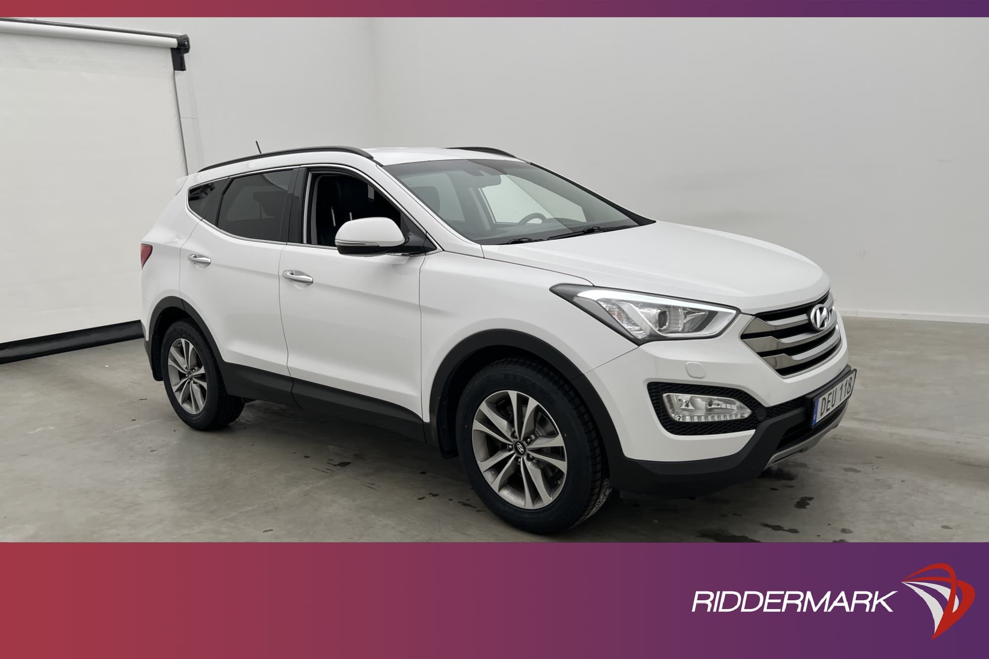 Hyundai Santa Fe CRDi 4WD 197hk Premium Navi Skinn Elstol
