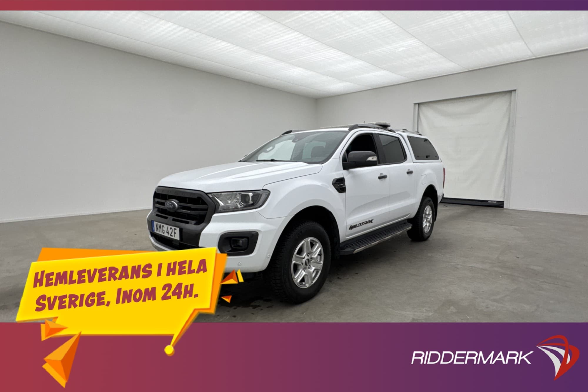 Ford Ranger Wildtrak 213hk 4x4 Värm Drag B-Kamera Diff Moms