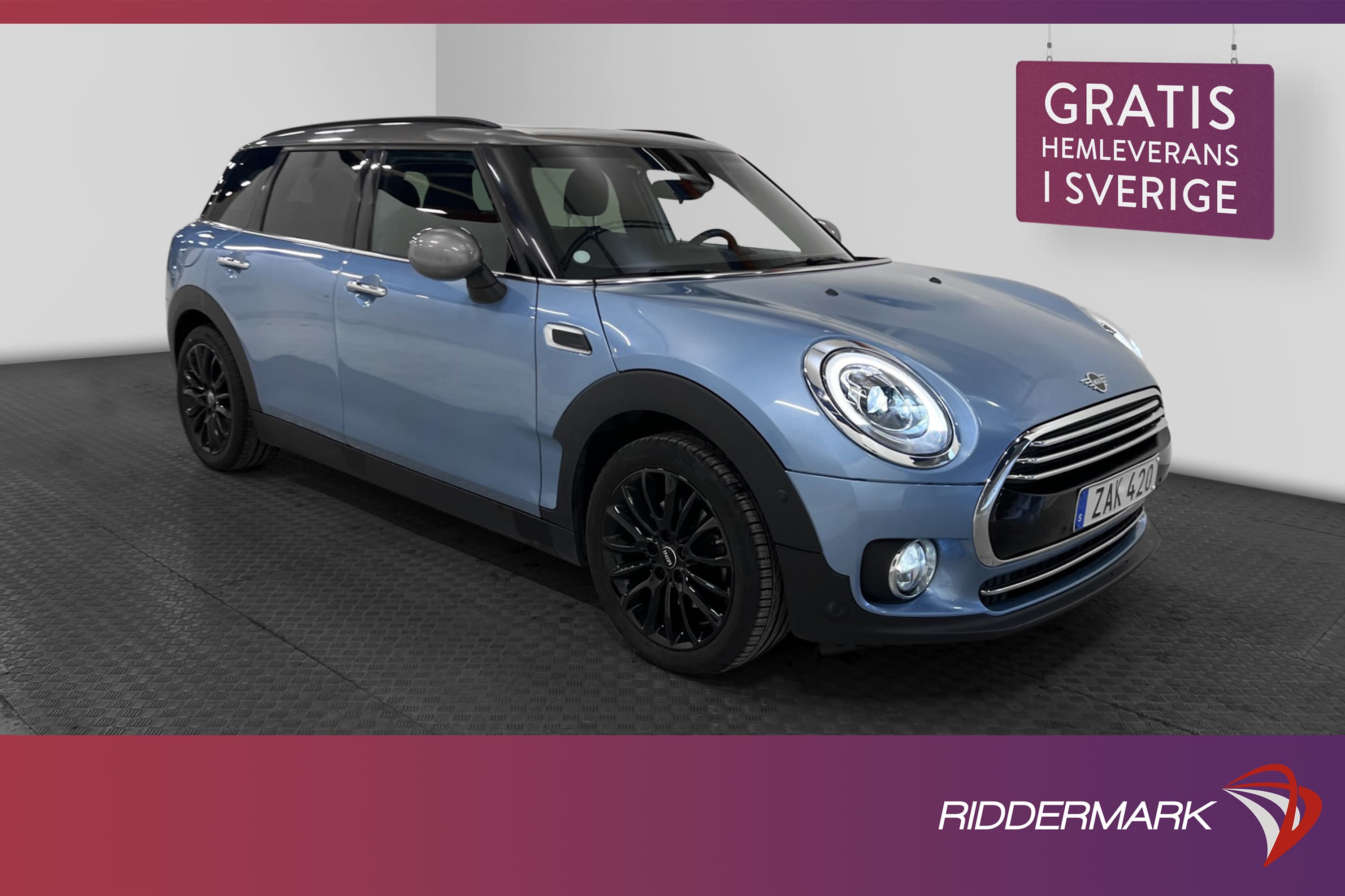 MINI Cooper Clubman 136hk Salt II Taklucka Keyless B-kamera