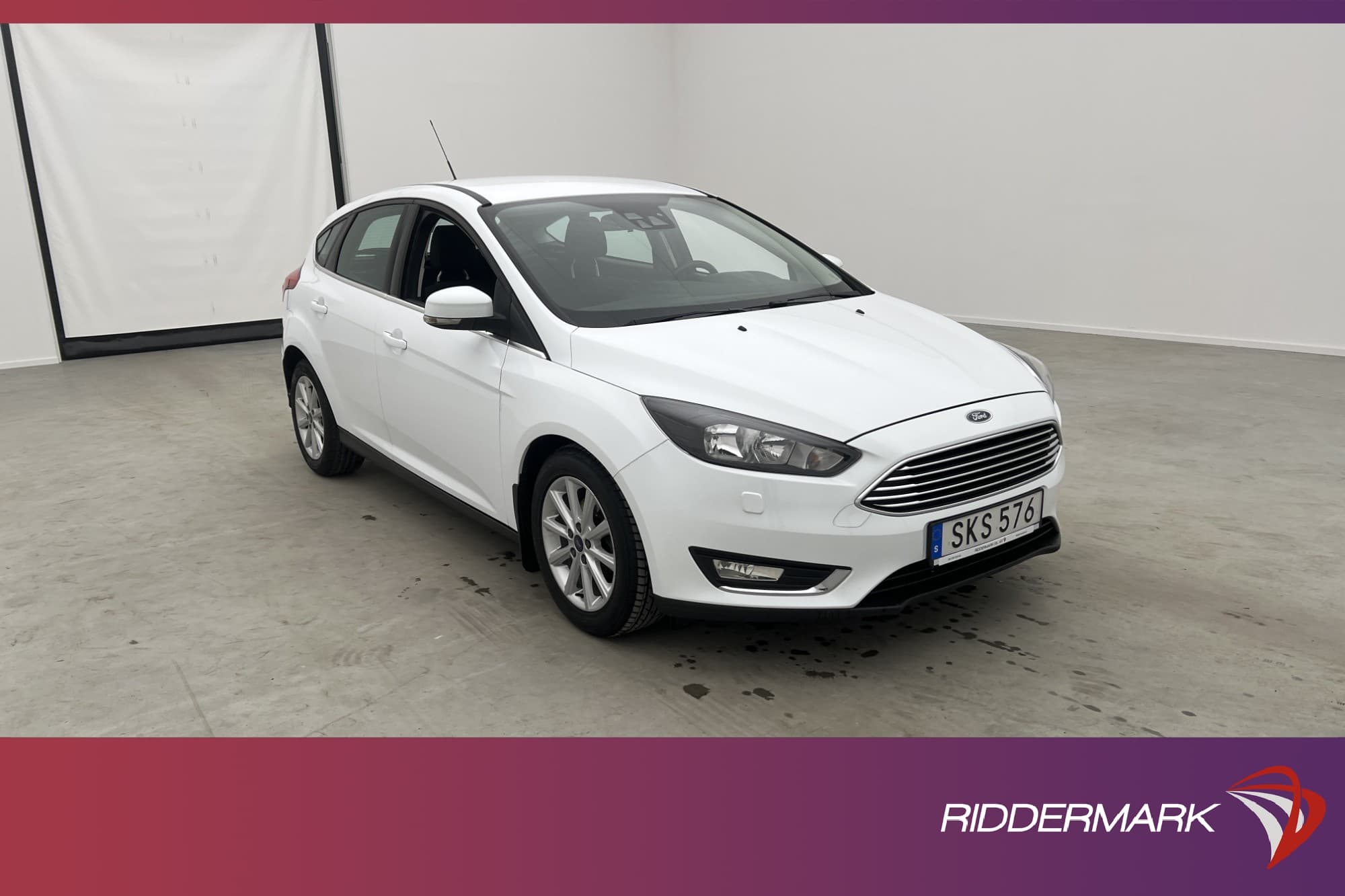 Ford Focus 1.0 EcoBoost 100hk Titanium Sensorer Välservad