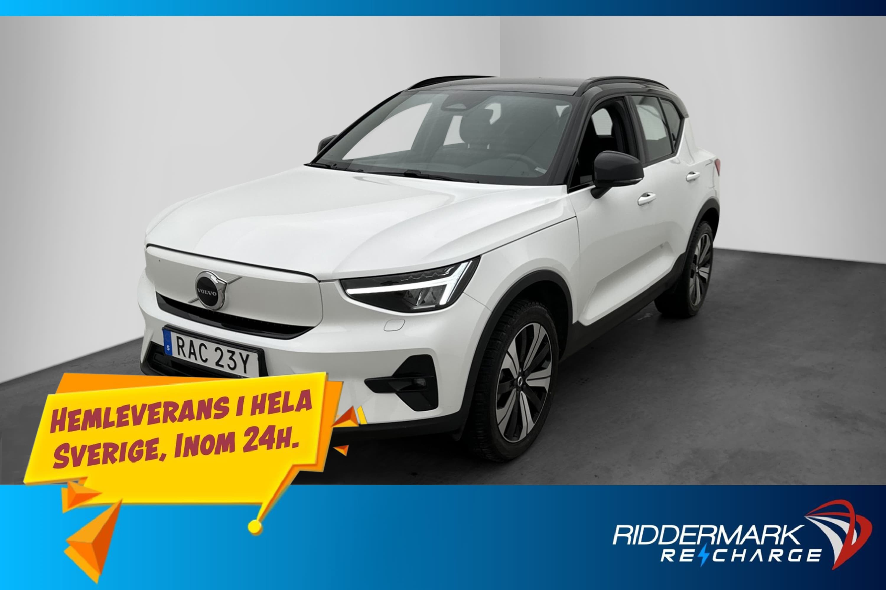 Volvo XC40 Recharge Single Motor Plus Värmare Kamera CarPlay