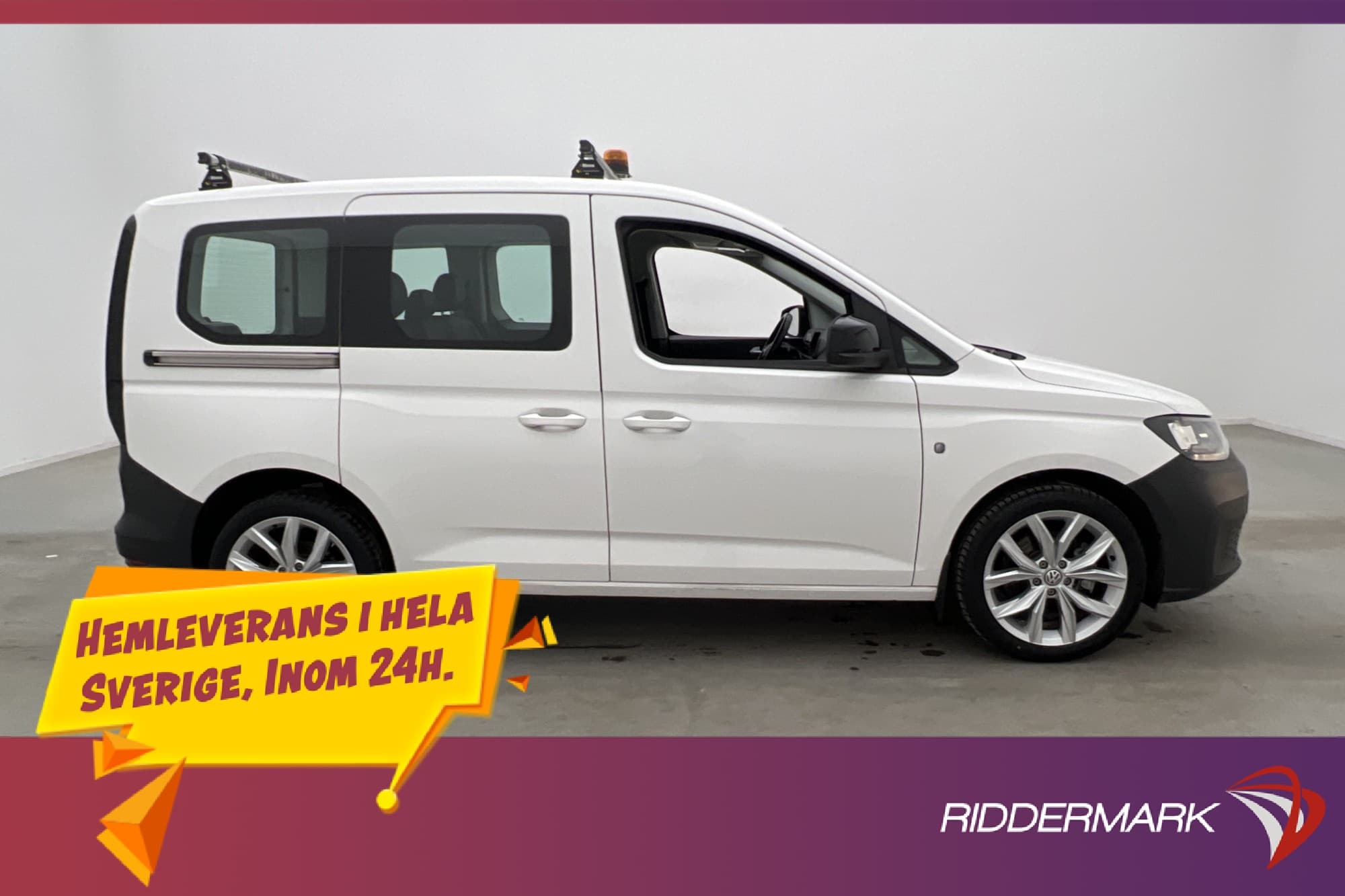 Volkswagen Caddy Life 1.5TSI Skinn PDC 5-Sits Moms 690MIL