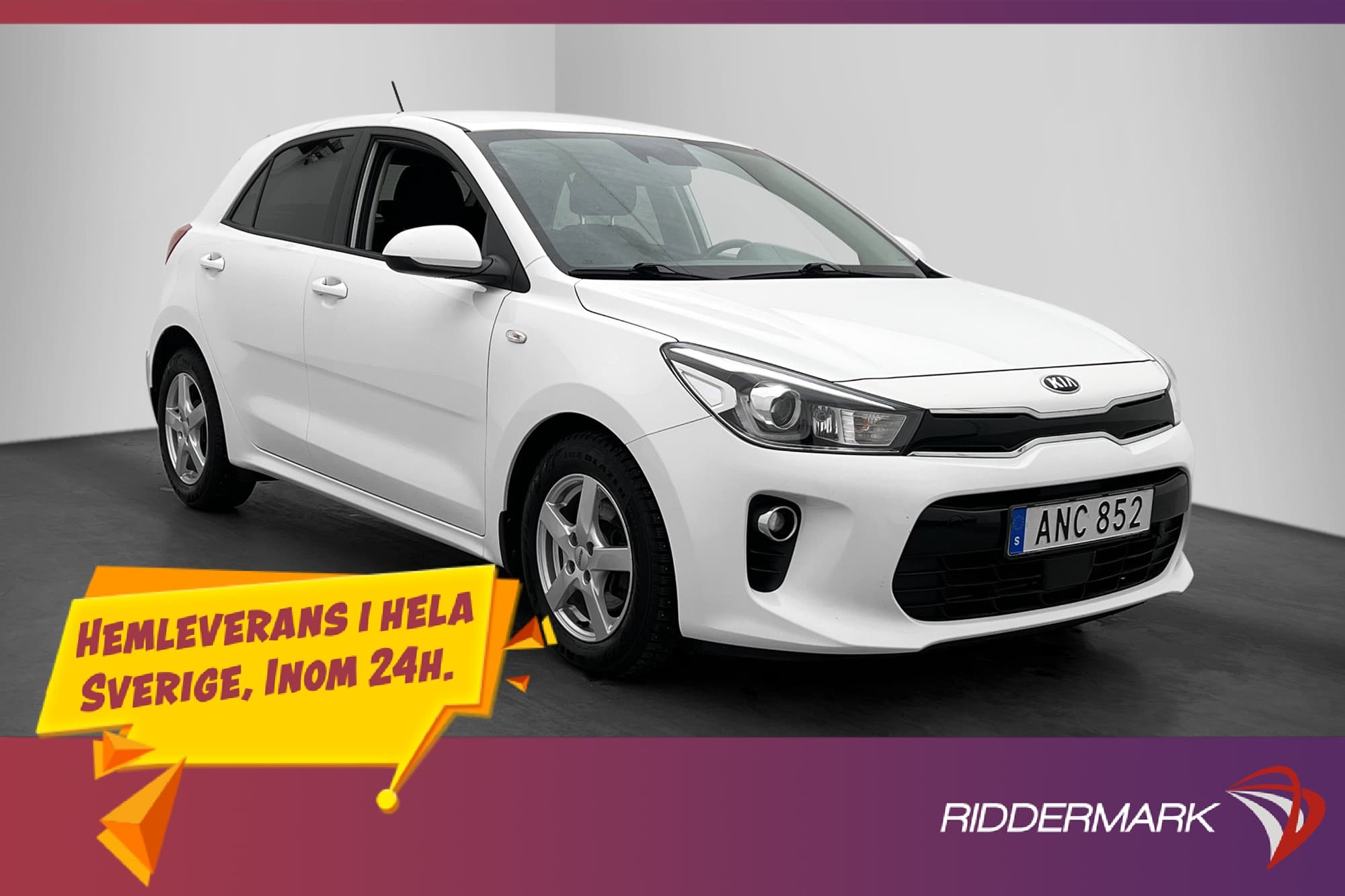 Kia Rio 1.0 T-GDI 120hk GLS Kamera Rattvärme Farthållare