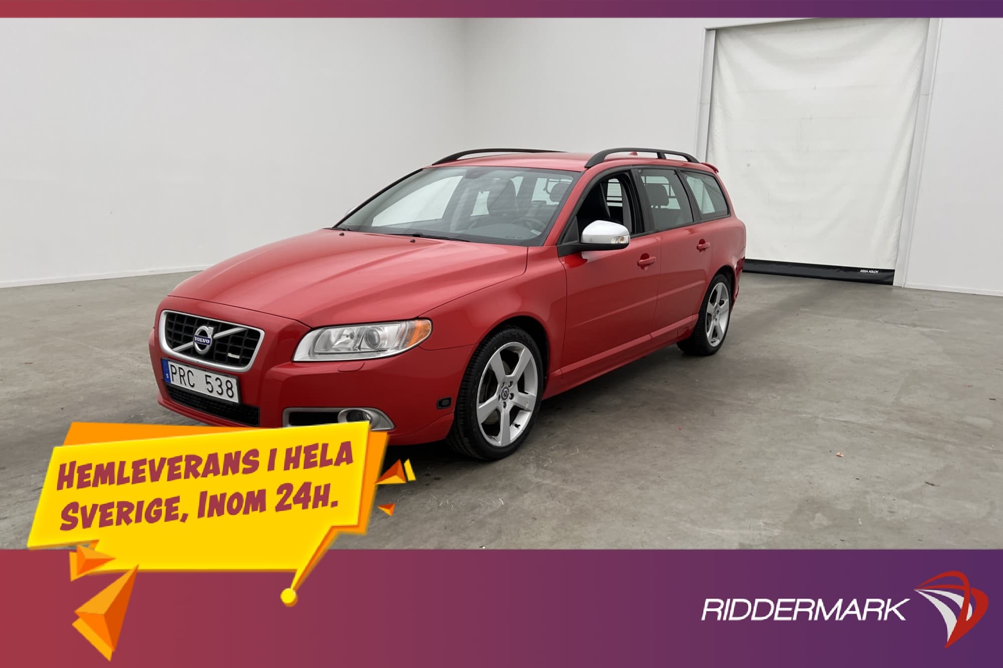 Volvo V70 2.5FT 231hk R-Design Motorvärmare Dragkrok Skinn