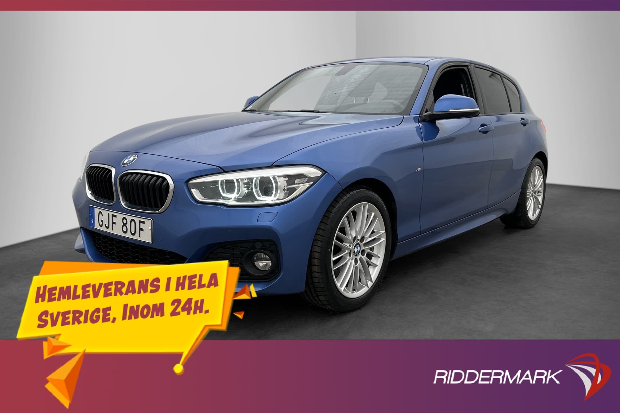 BMW 120 i M Sport Motorvärmare P-Sensorer Skinn Rattvärme