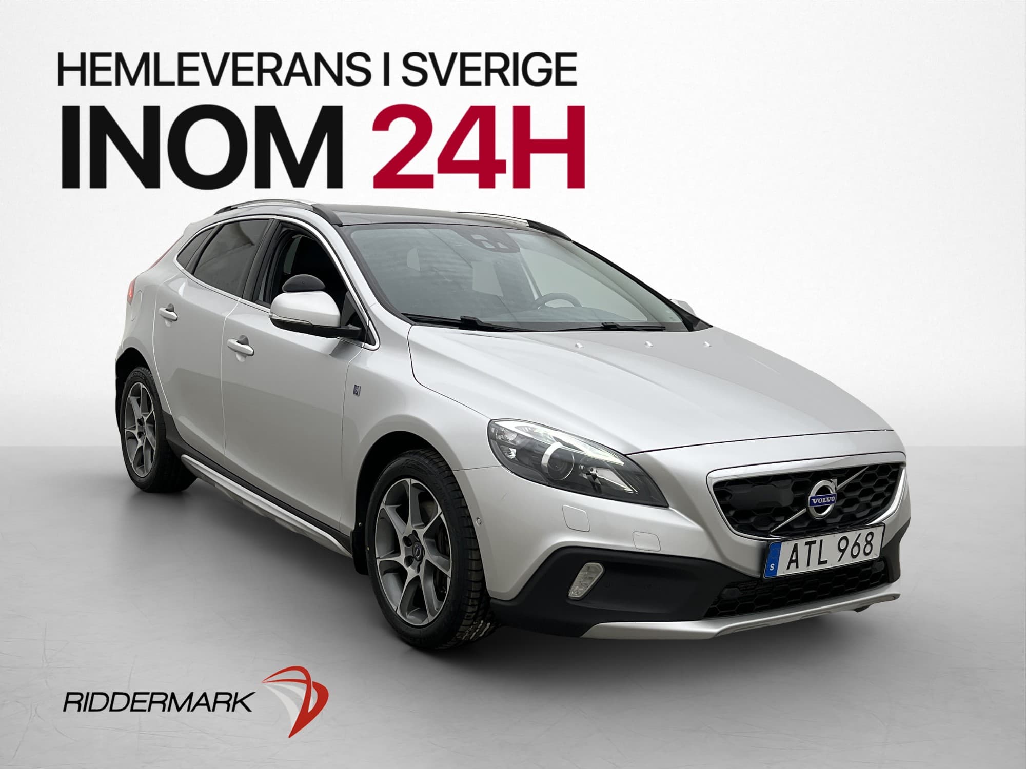 Volvo V40 Cross Country D4 Ocean Race VOC Pano Skinn Drag