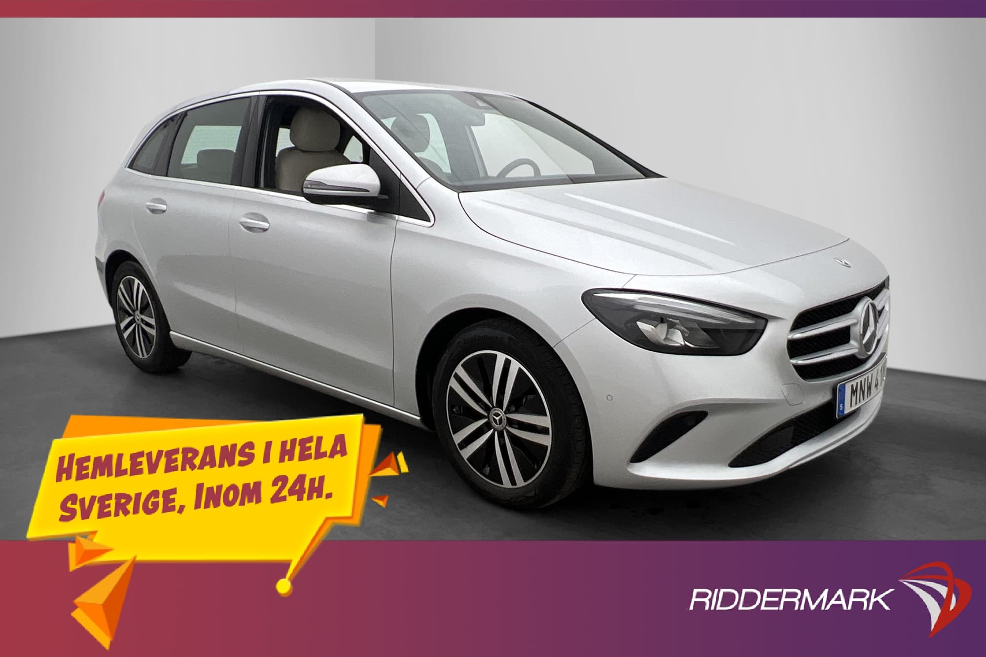 Mercedes-Benz B 200 d Progressive Wide Värmare Kamera Skinn