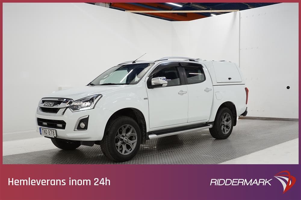 Isuzu D-MAX 1.9 DDI 4WD 163hk Aut Eu6 Drag Kåpa Moms