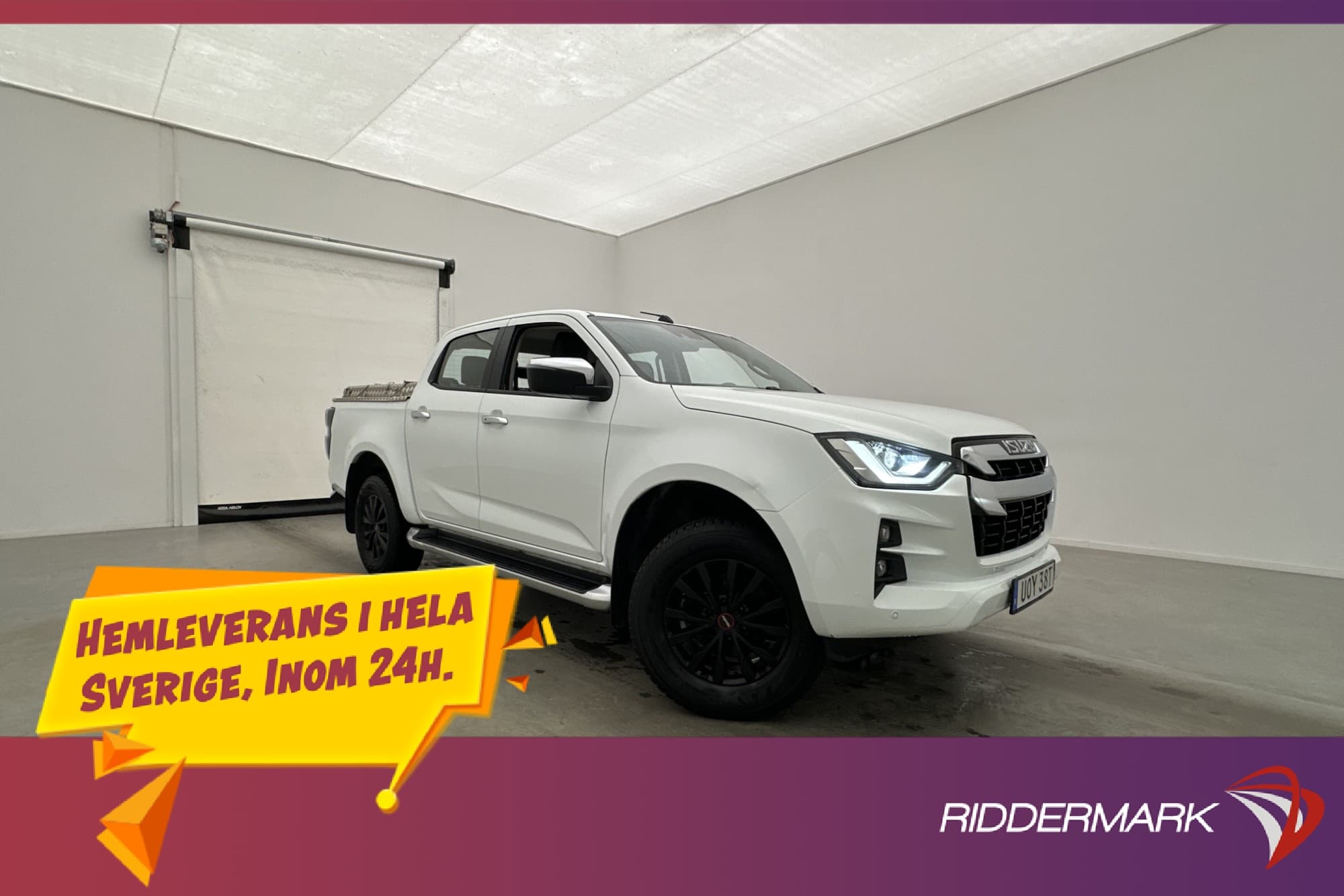 Isuzu D-Max XRL 1.9 4WD Dragkrok Skinn Diff Almeco Moms