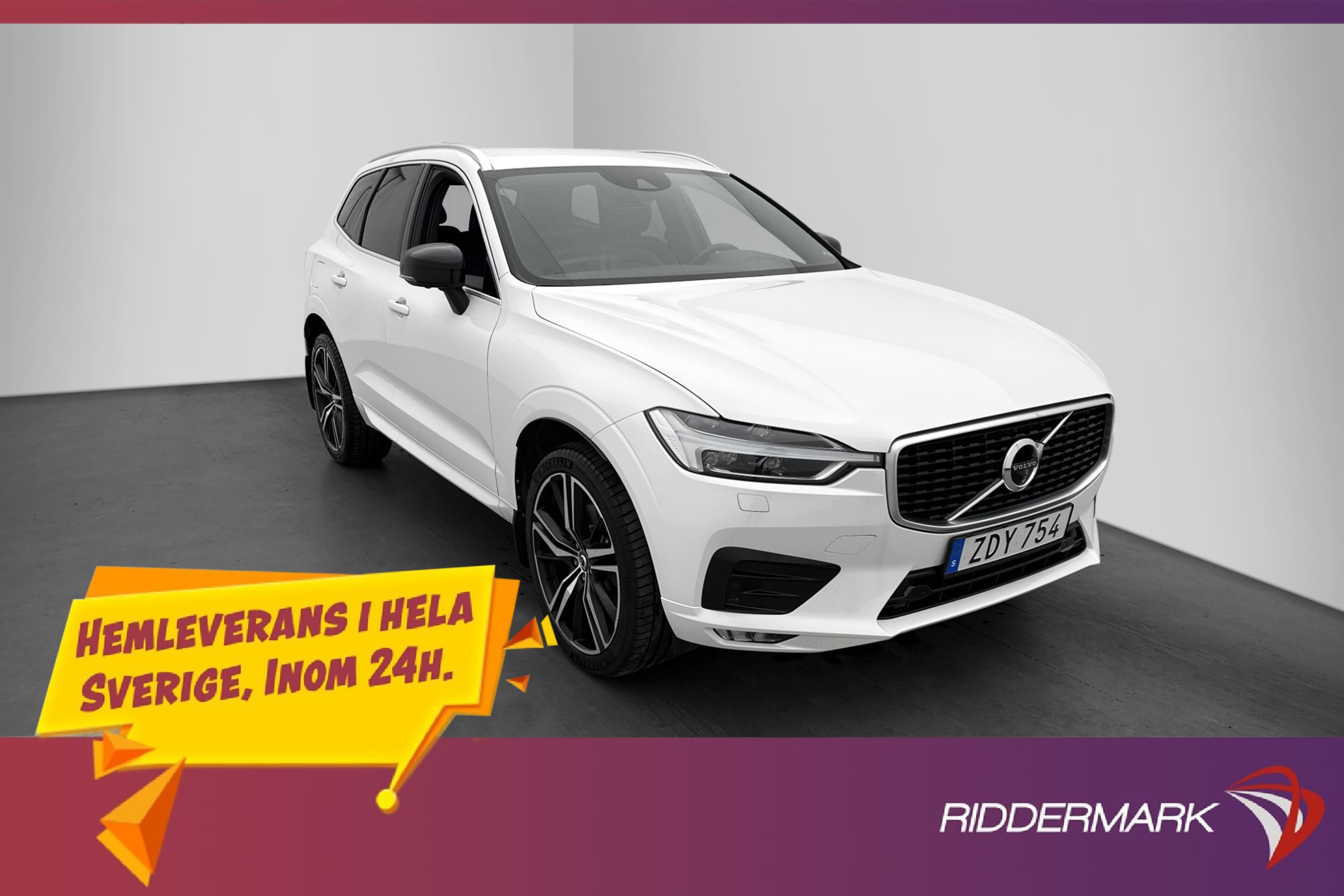 Volvo XC60 D4 AWD R-Design 360° Skinn Värmare Drag 4-Zon