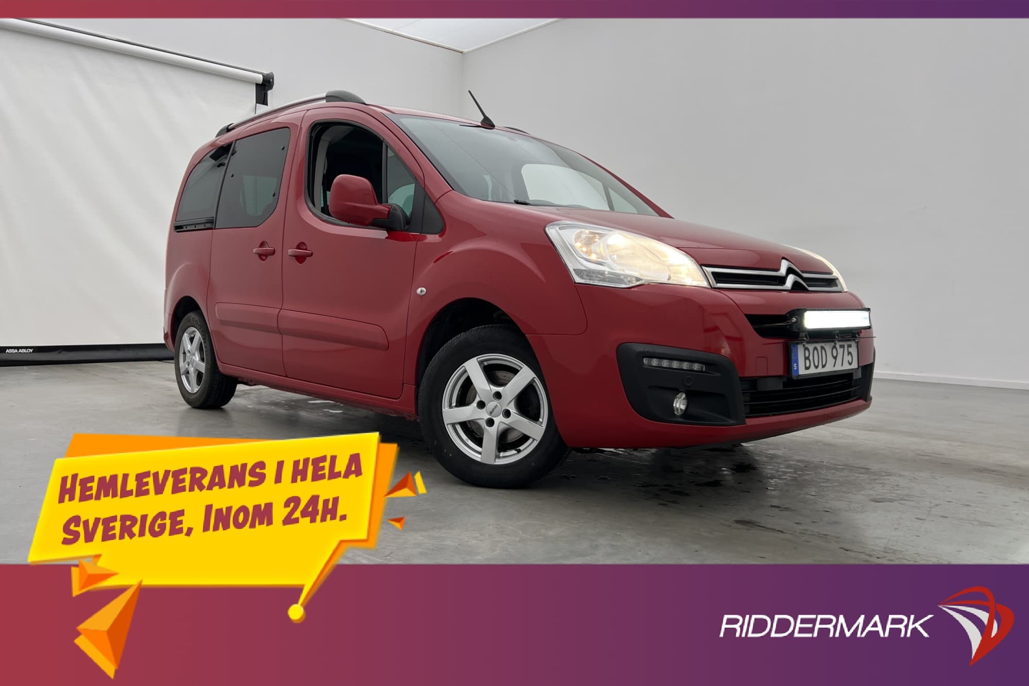Citroën Berlingo Multispace 1.6HDi Drag B-Kamera Farthållare