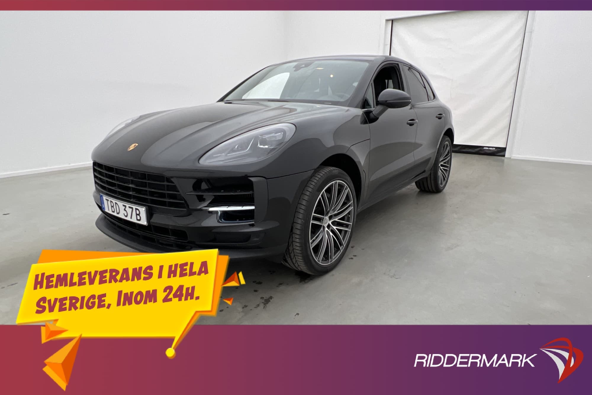 Porsche Macan S 354hk Sport Chrono Kamera Dragkrok 14-Vägs