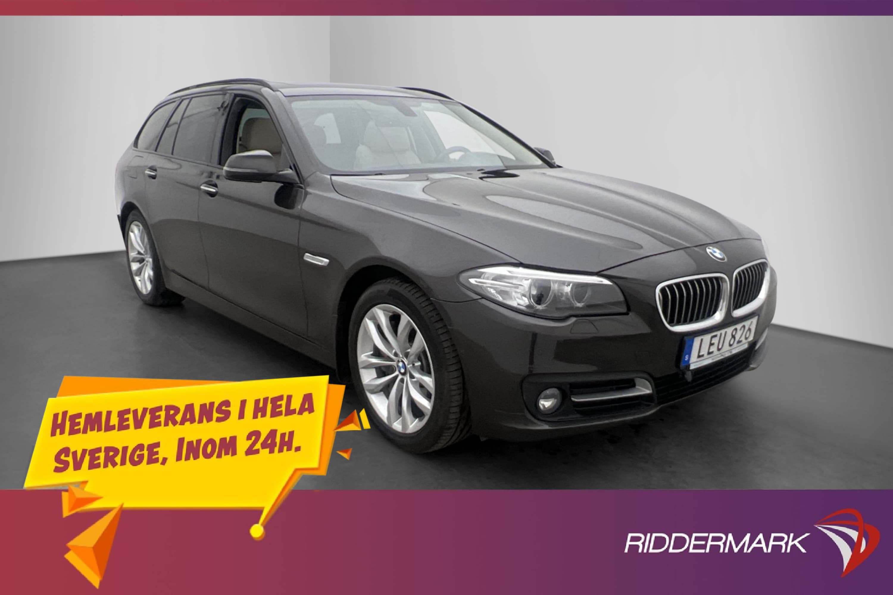 BMW 530d xDrive 258hk Pano H/K D-Värm Drag  Komfortstolar