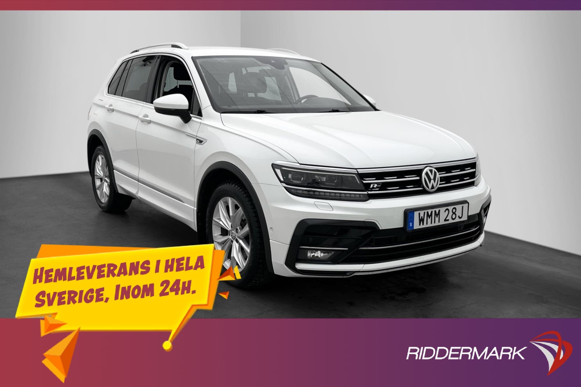 Volkswagen Tiguan 2.0 TSI 190hk 4M R Line Värmare Dragkrok